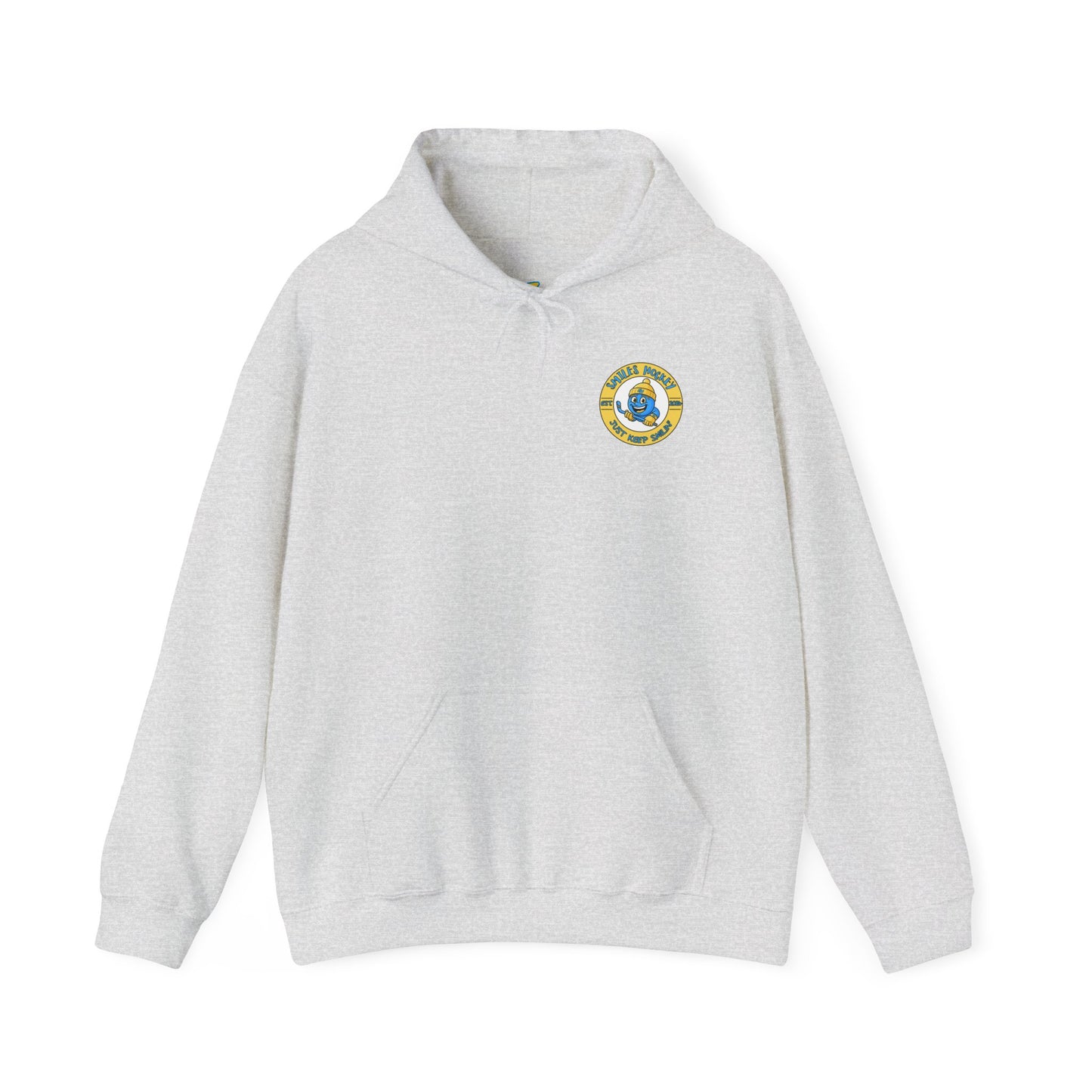 (2) Smiles Hockey Shark Hooded Sweatshirt