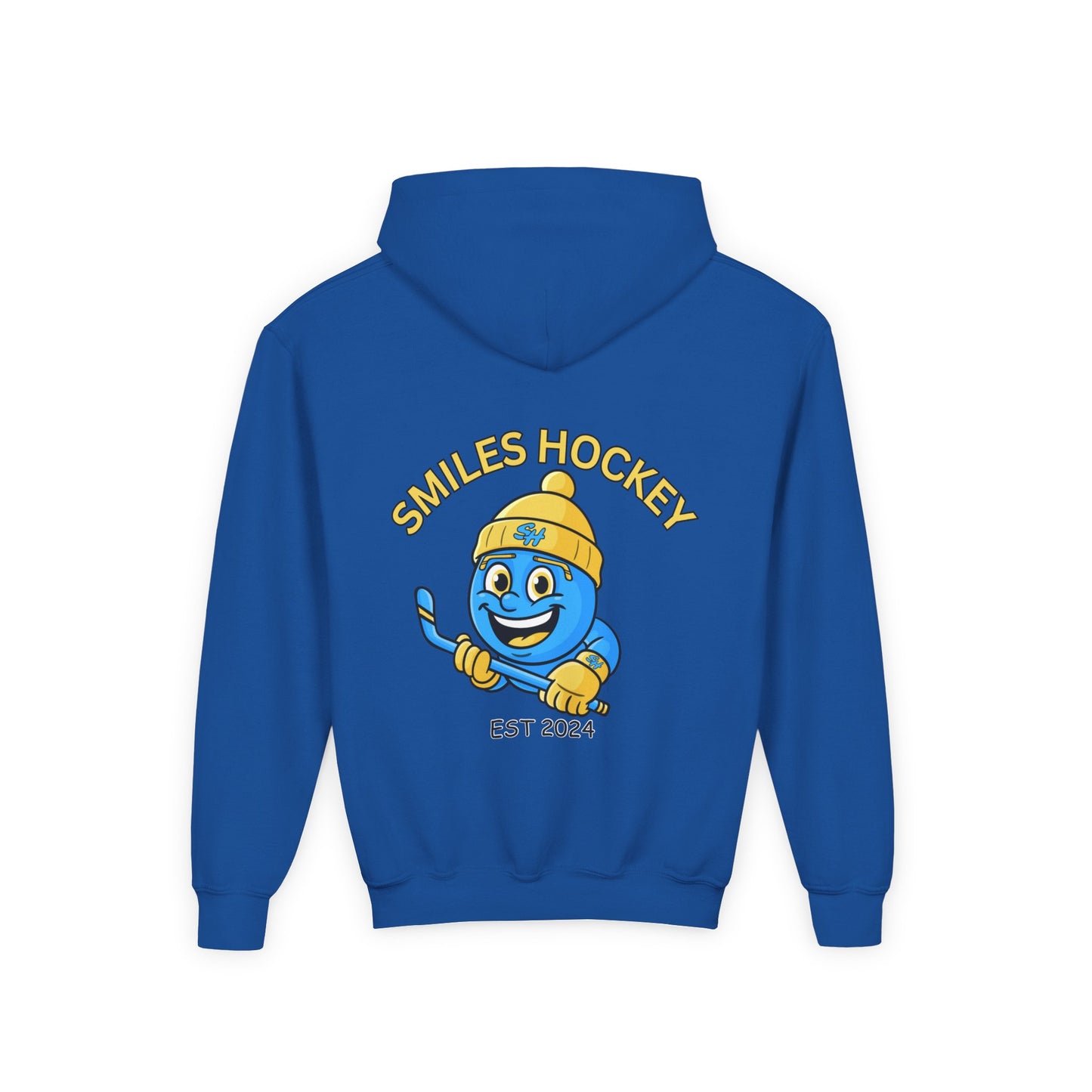 (8) Youth - Smiles Hockey Logo Sweatshirt
