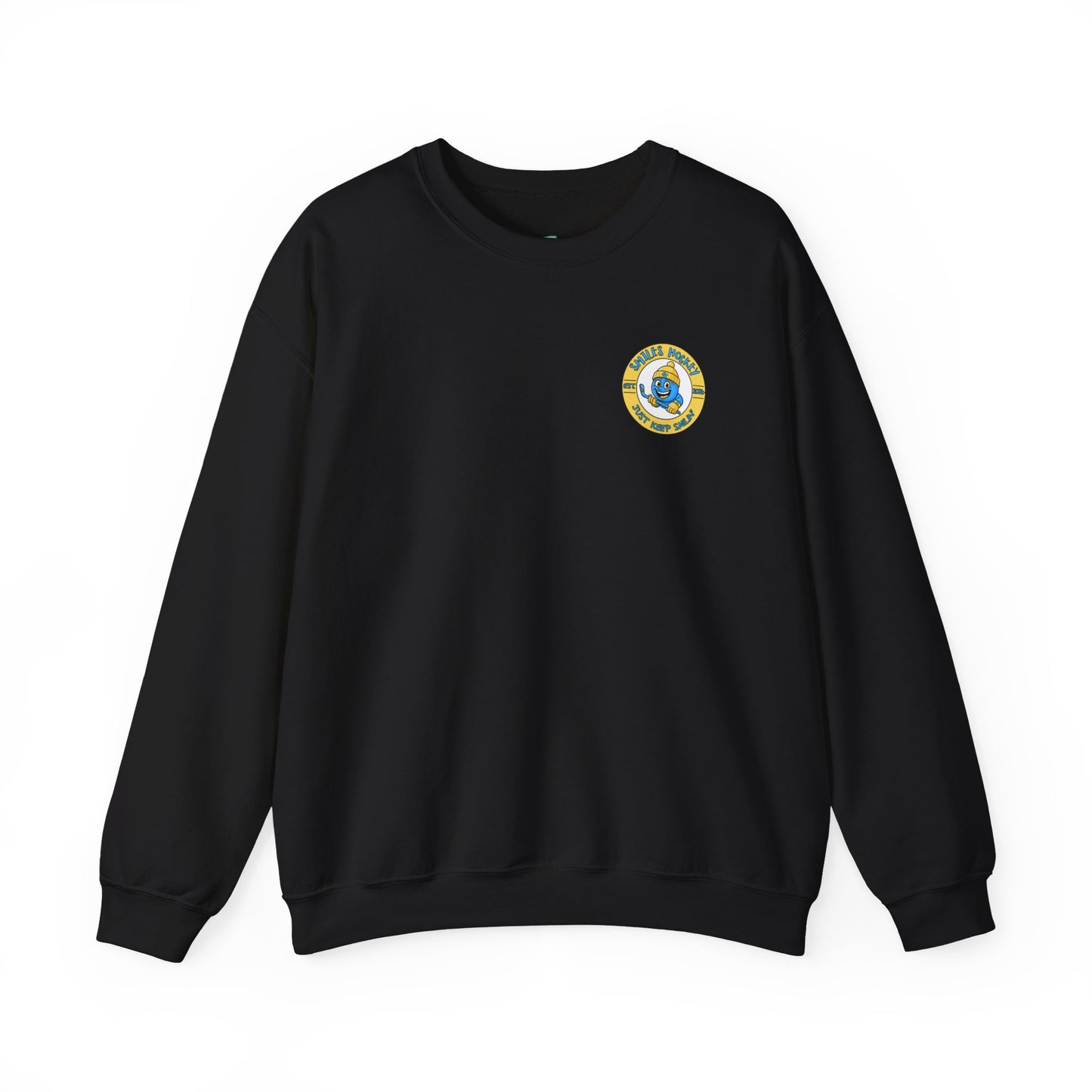 (2) Smiles Hockey Shark Crewneck Sweatshirt
