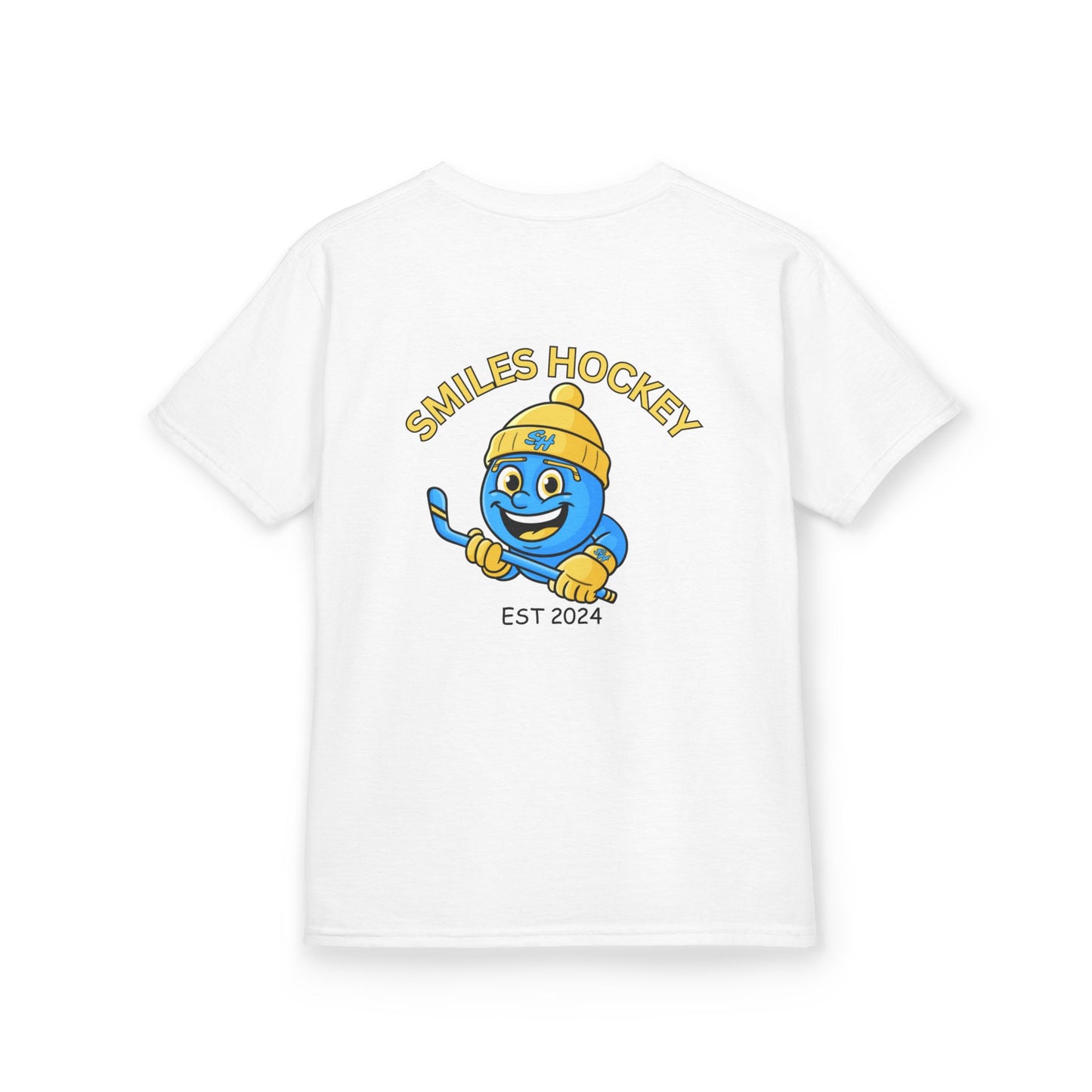 (8) Youth - Smiles Hockey T-Shirt