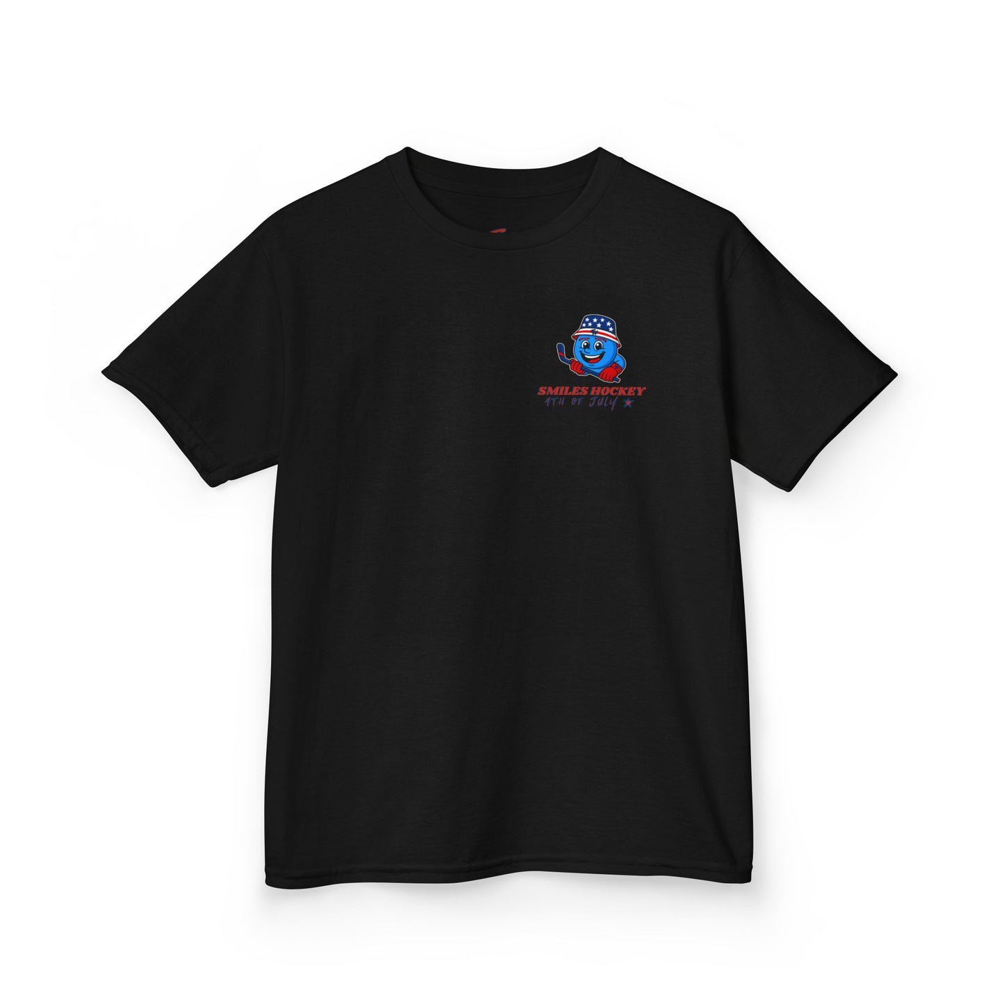 (Youth) - Smiles Hockey - 4th of July “Land of the Free” T-Shirt