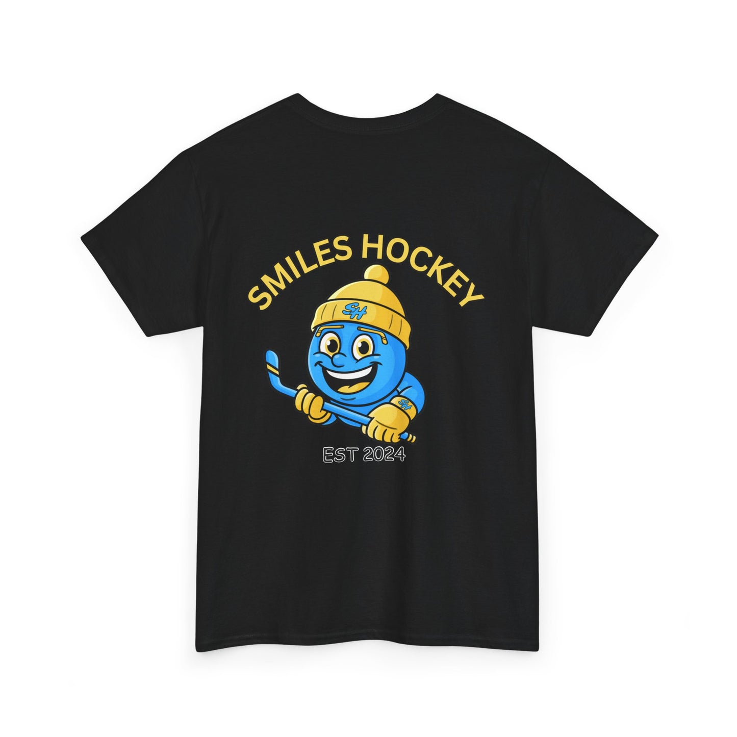 (4) Adult - Smiles Hockey Logo T-Shirt