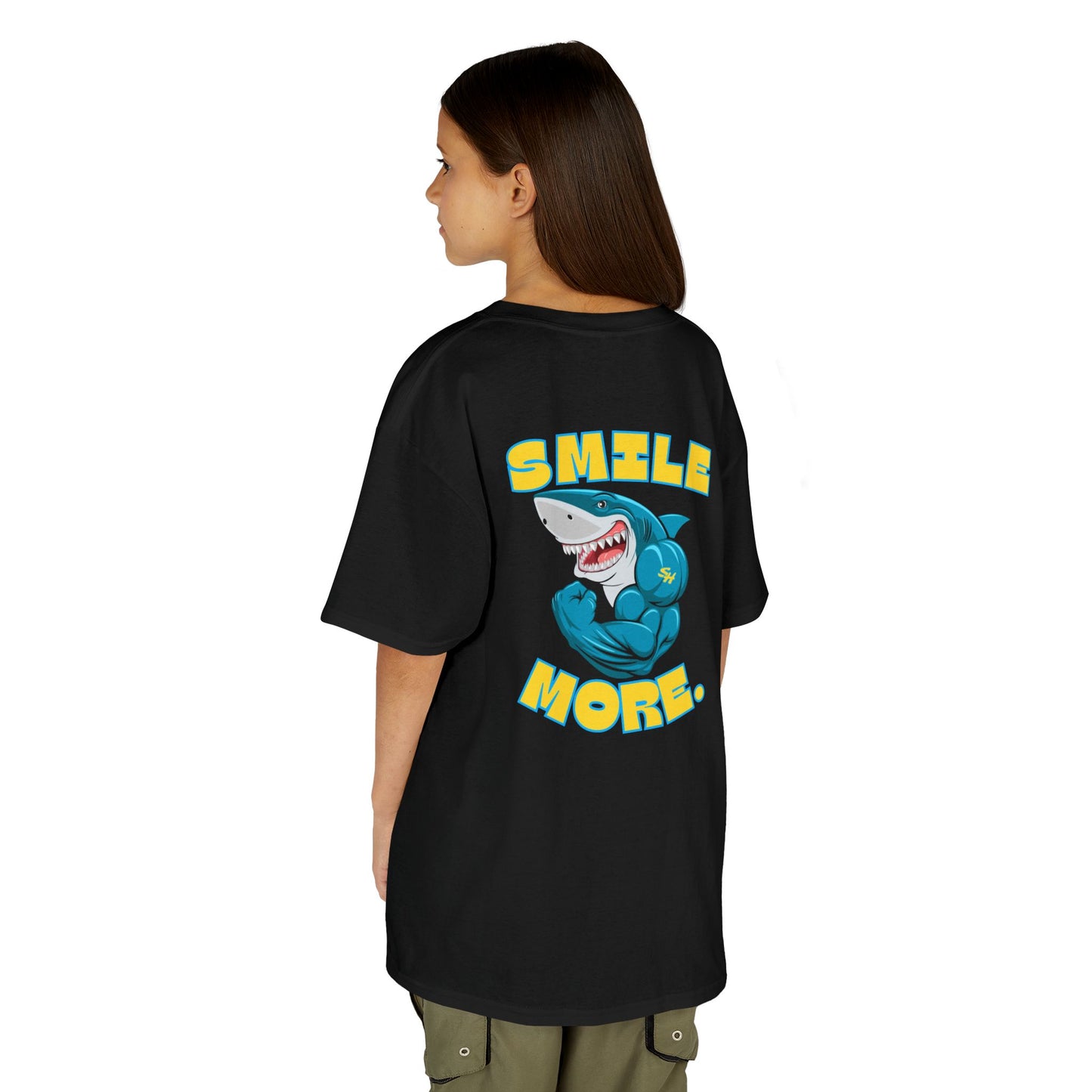 (7) Youth - Smiles Hockey Shark Heavy Cotton™ Tee