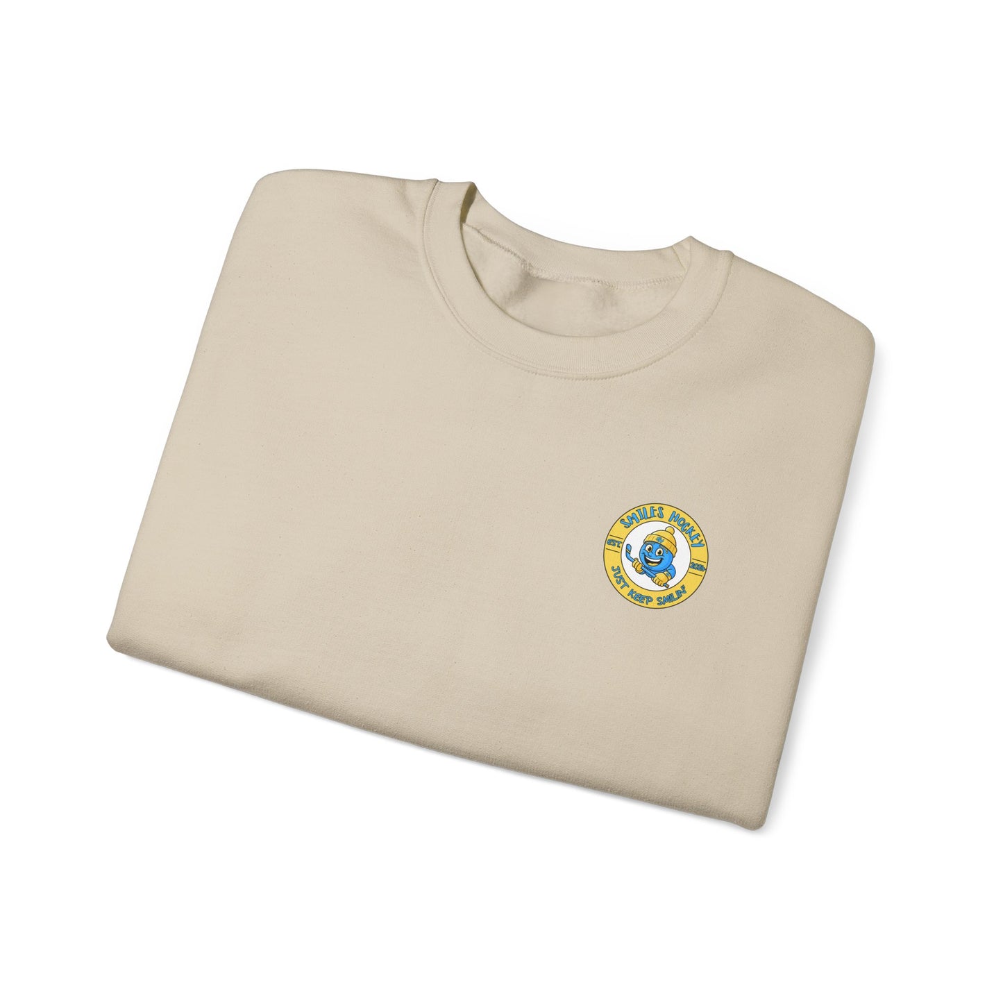 (4) Adult - Smiles Hockey Logo Crewneck