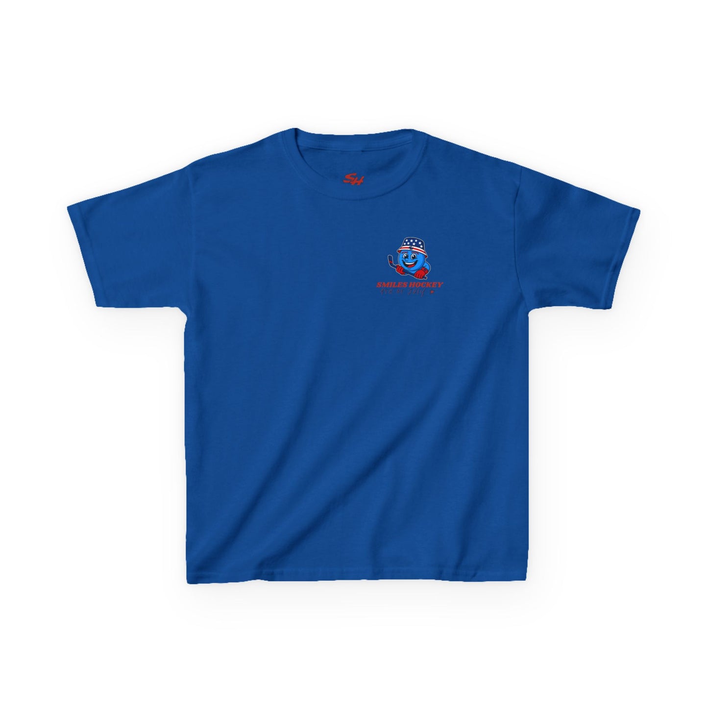 (Youth) - Smiles Hockey - 4th of July “Land of the Free” T-Shirt