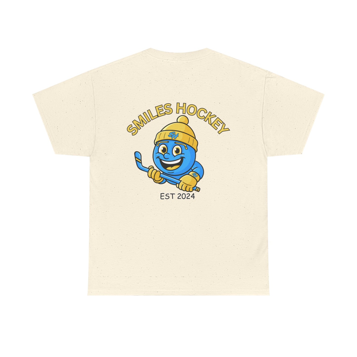 (4) Adult - Smiles Hockey Logo T-Shirt
