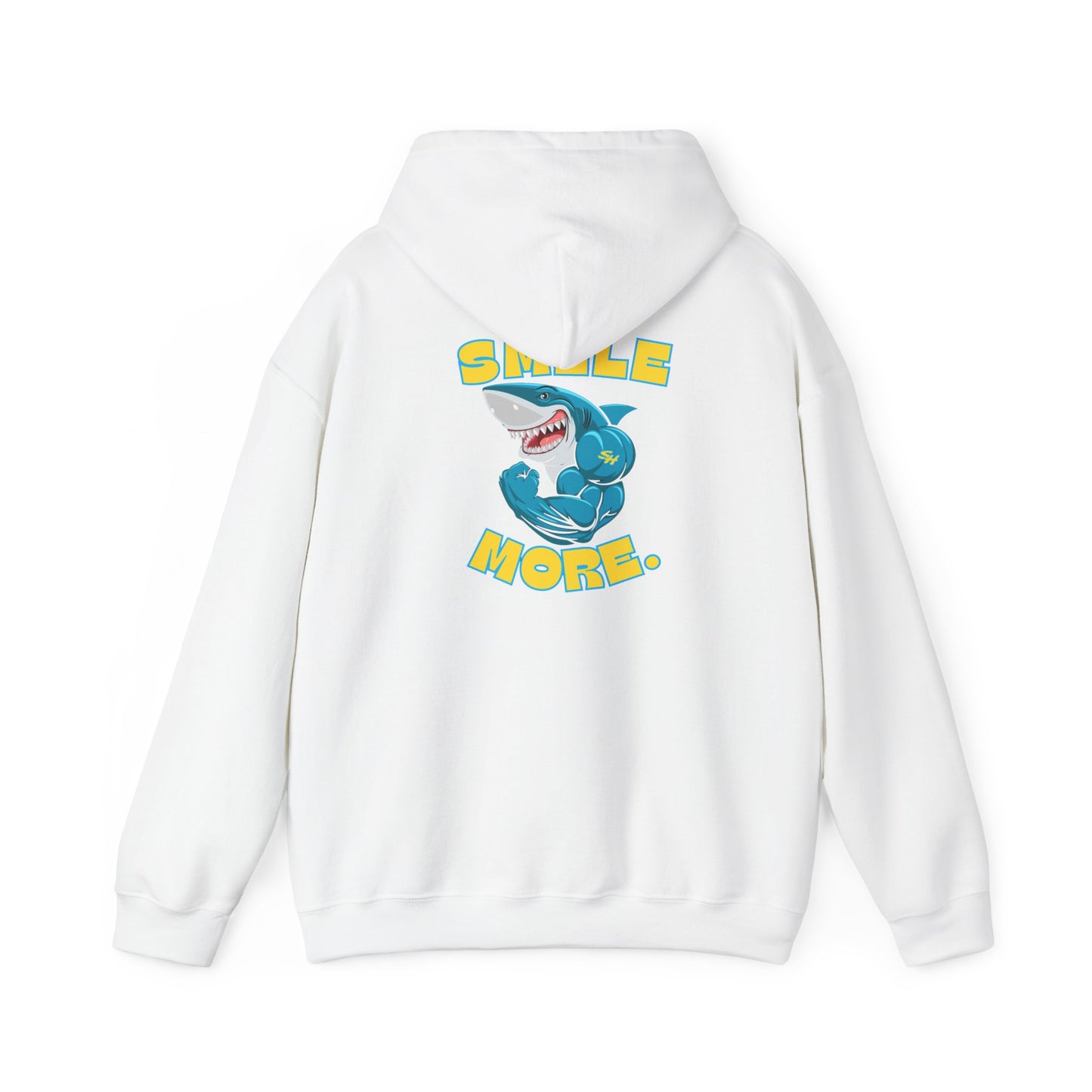 (2) Smiles Hockey Shark Hooded Sweatshirt