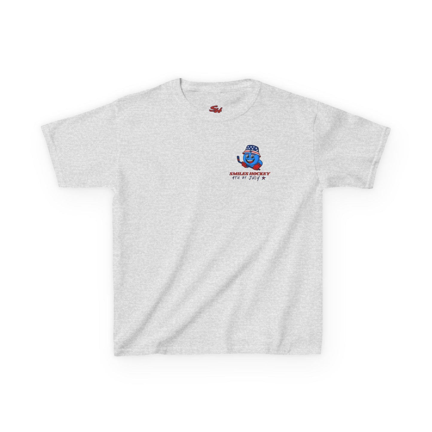 (Youth) - Smiles Hockey - 4th of July “Land of the Free” T-Shirt