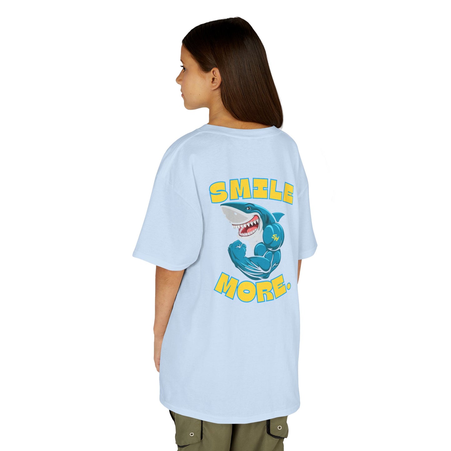(7) Youth - Smiles Hockey Shark Heavy Cotton™ Tee