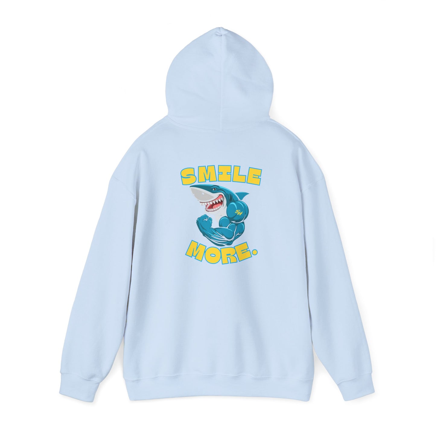 (2) Smiles Hockey Shark Hooded Sweatshirt