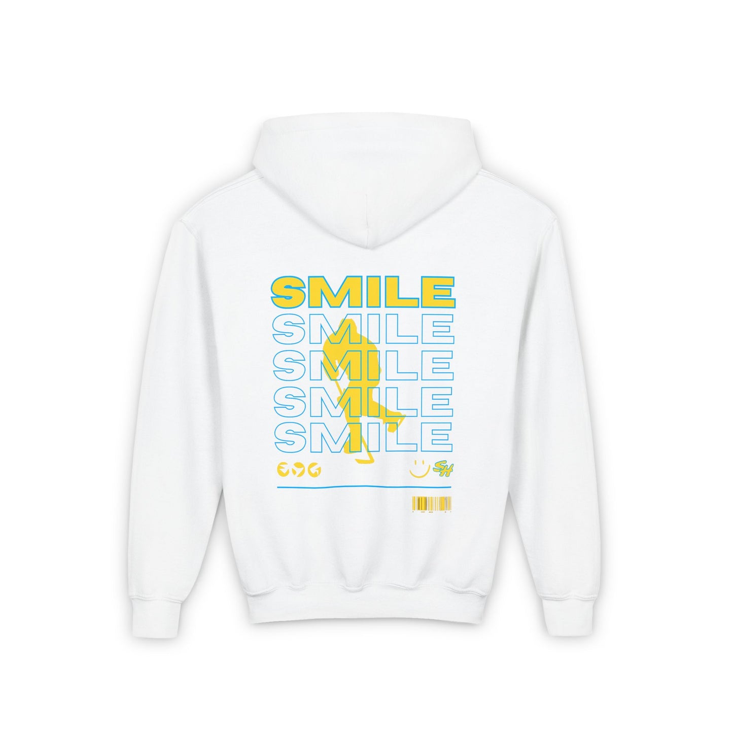 (6) Youth - Smiles Hockey Streetwear Heavy Blend Hooded Sweatshirt