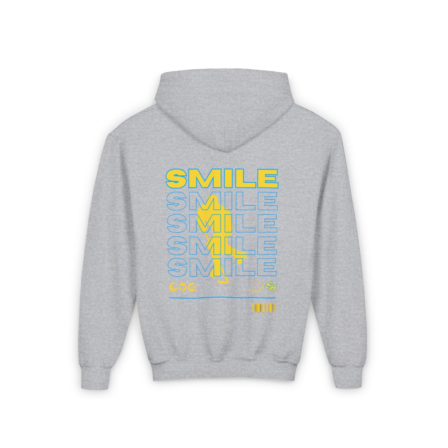 (6) Youth - Smiles Hockey Streetwear Heavy Blend Hooded Sweatshirt
