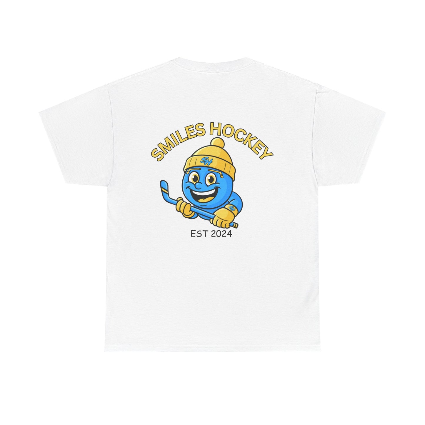 (4) Adult - Smiles Hockey Logo T-Shirt