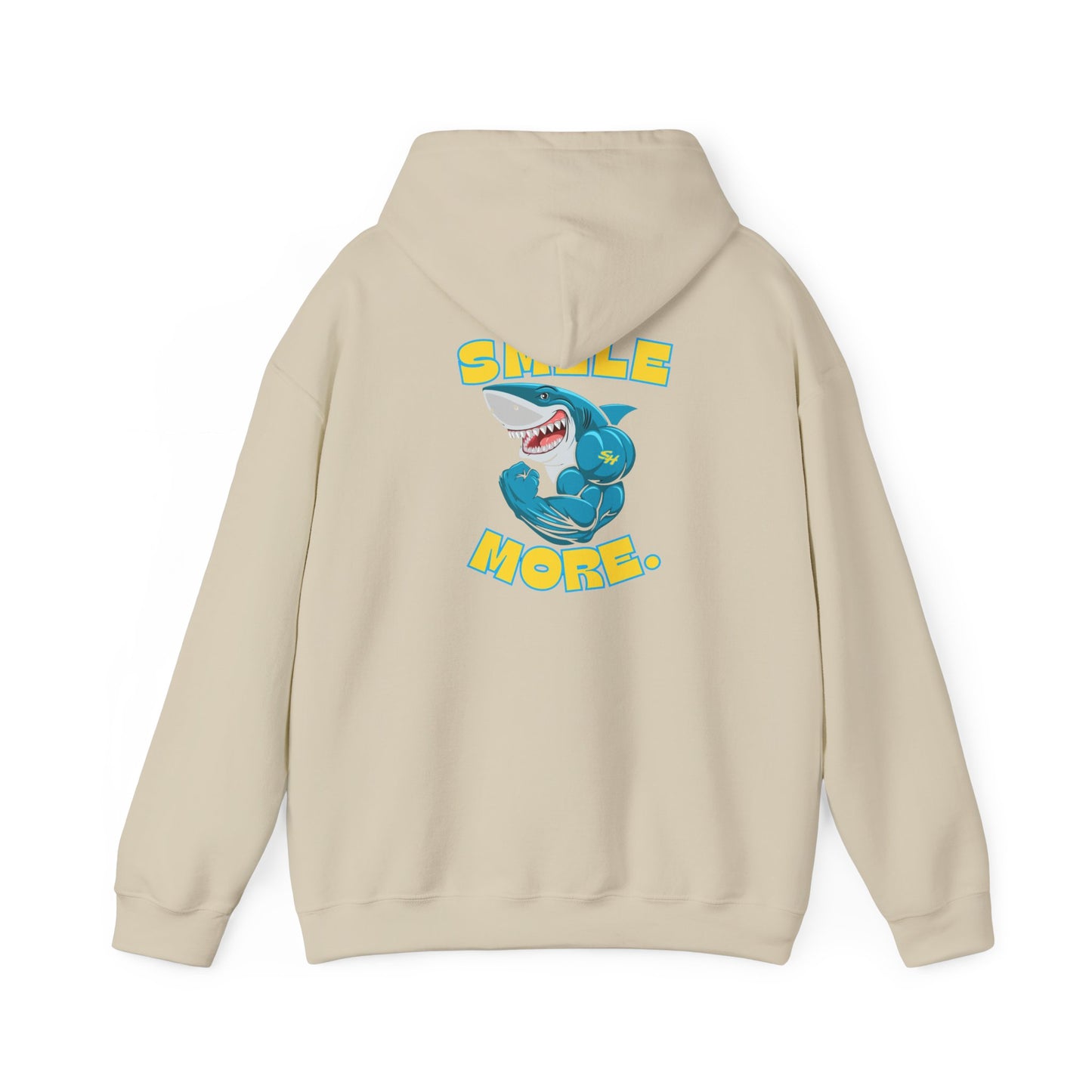 (2) Smiles Hockey Shark Hooded Sweatshirt