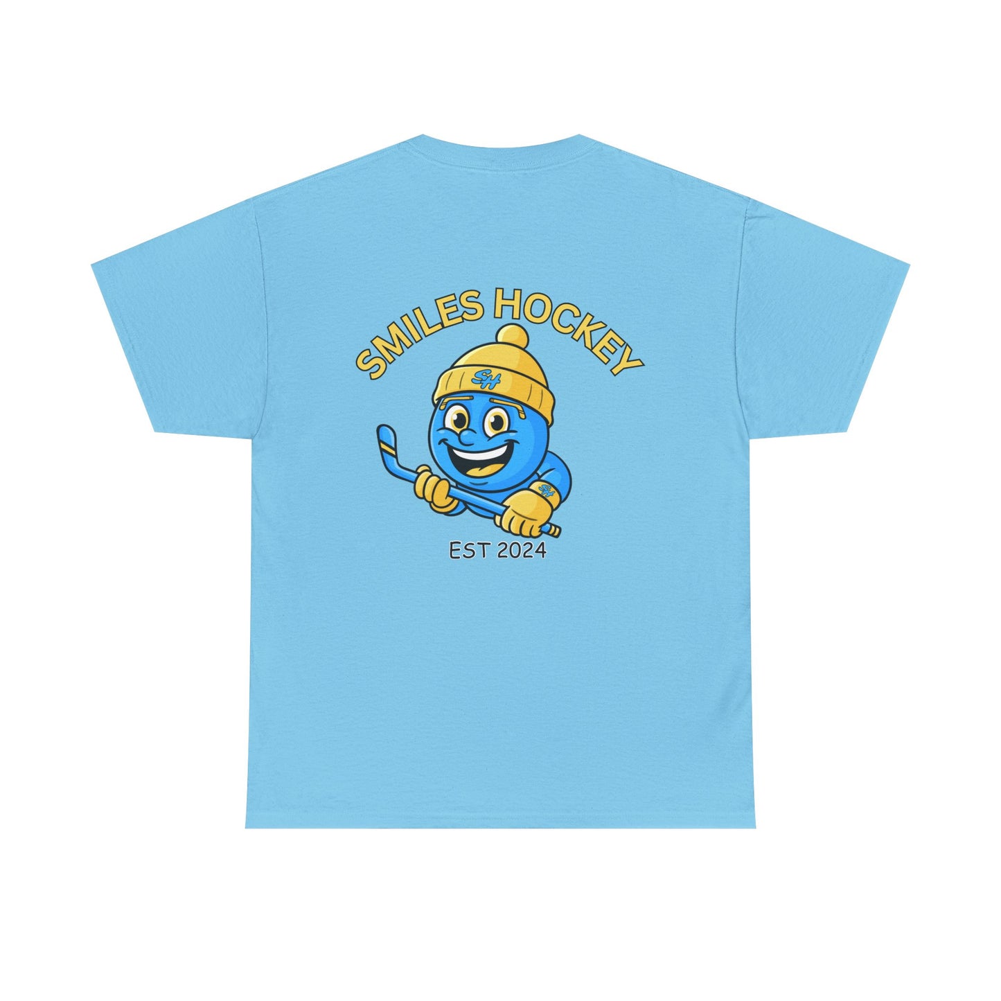 (4) Adult - Smiles Hockey Logo T-Shirt