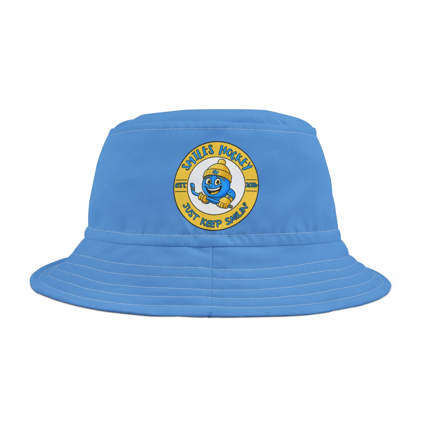 (3) Accessories - Smiles Hockey Bucket Hat