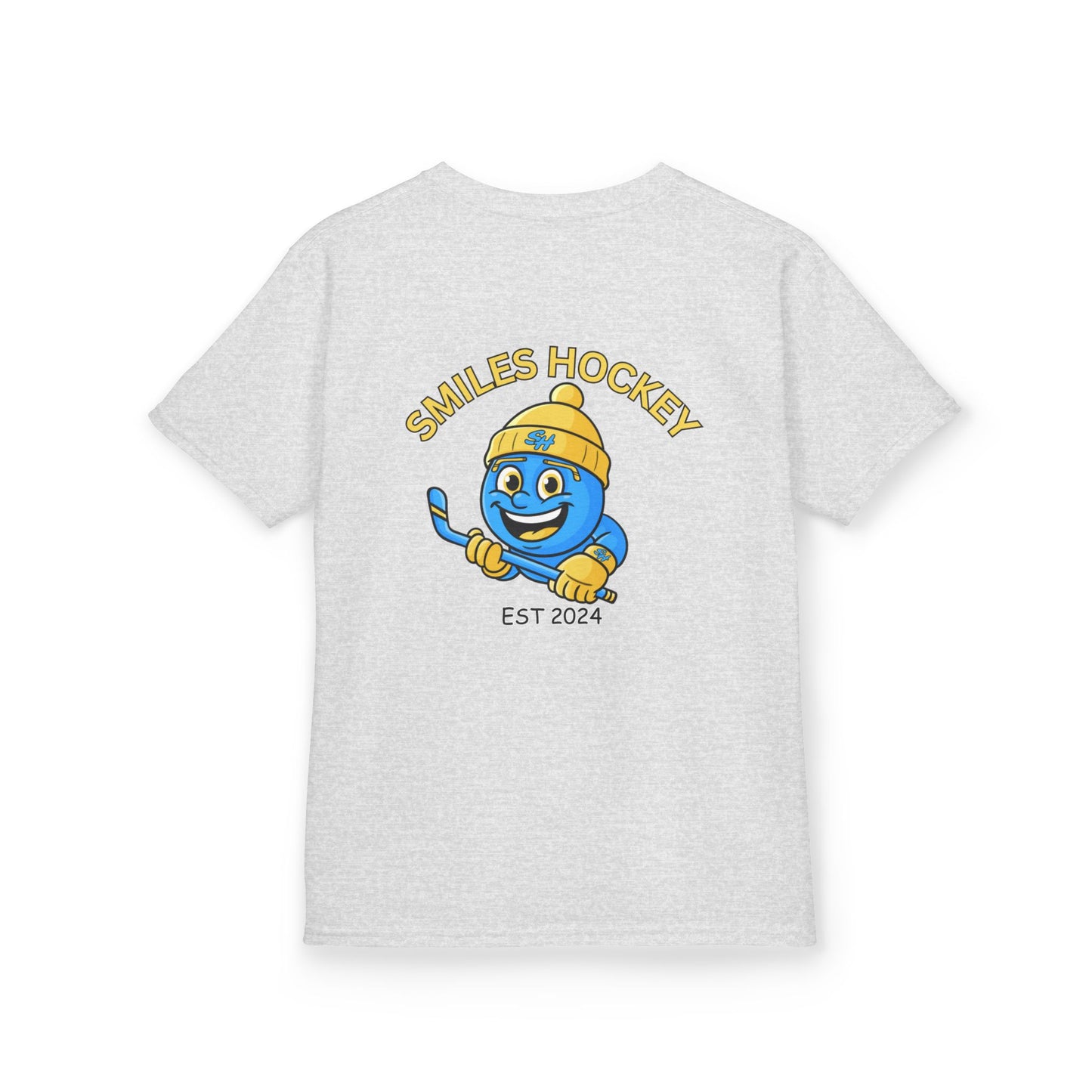 (8) Youth - Smiles Hockey T-Shirt