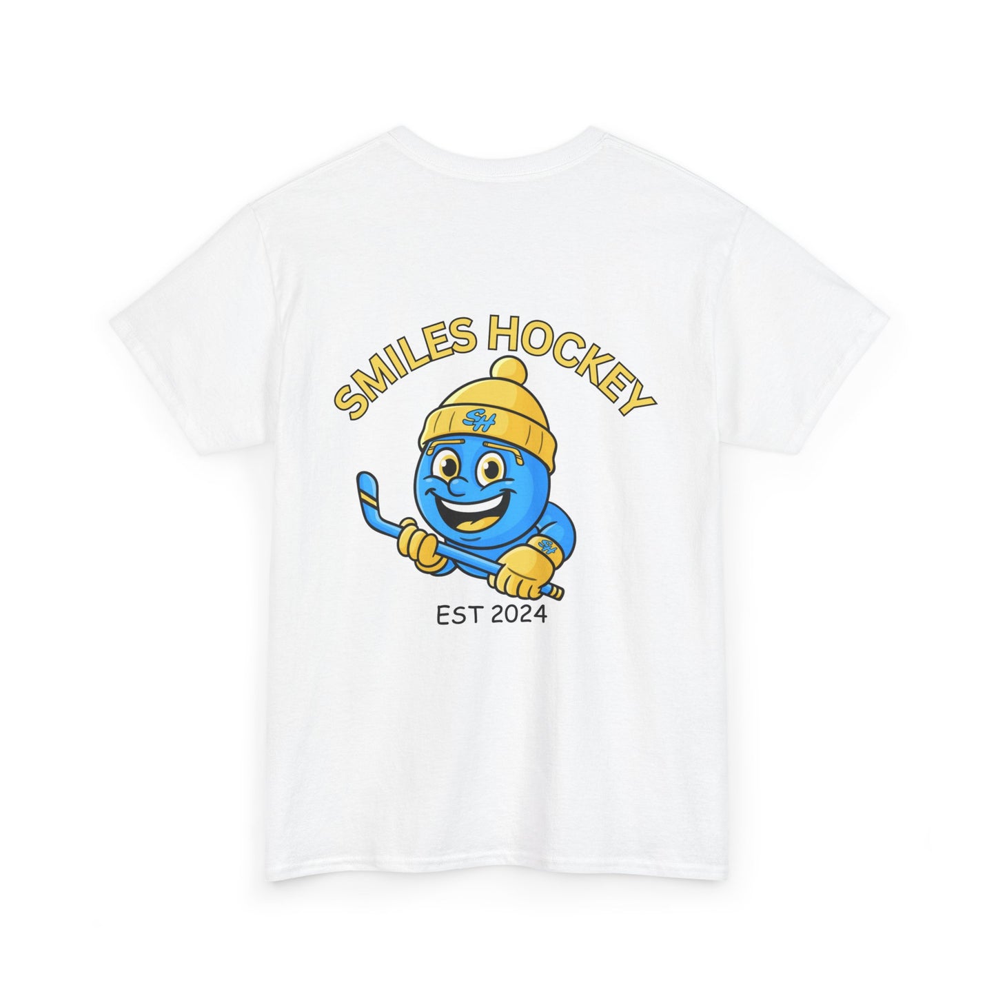 (4) Adult - Smiles Hockey Logo T-Shirt