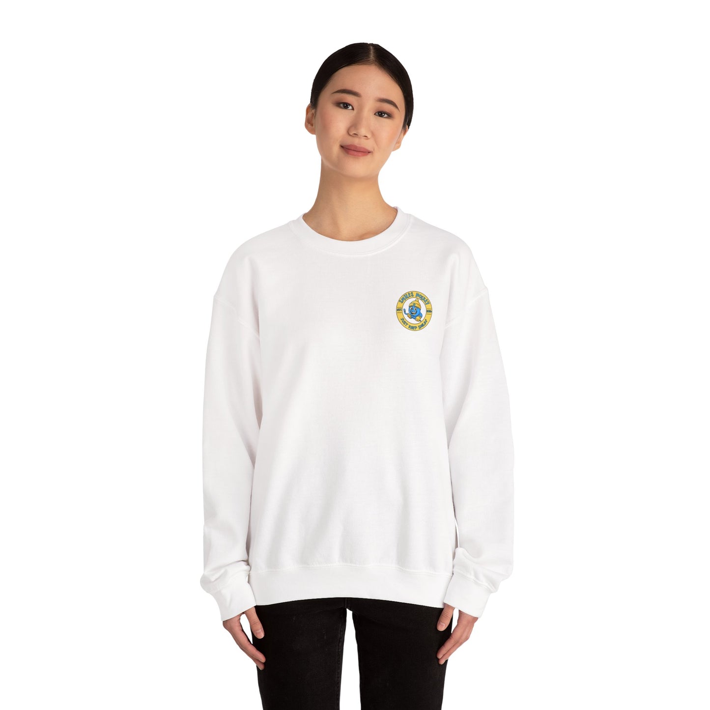 (4) Adult - Smiles Hockey Logo Crewneck