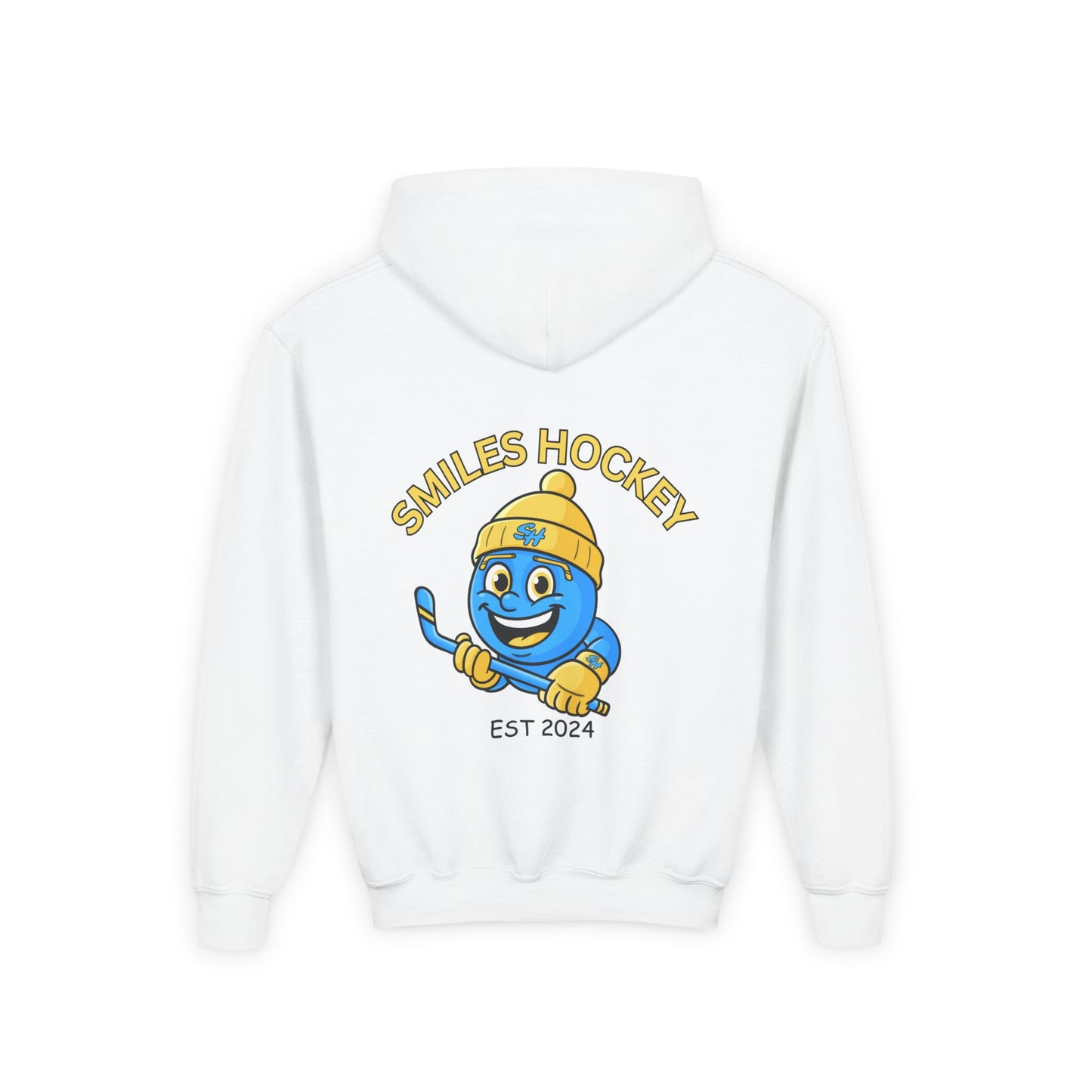 (8) Youth - Smiles Hockey Logo Sweatshirt