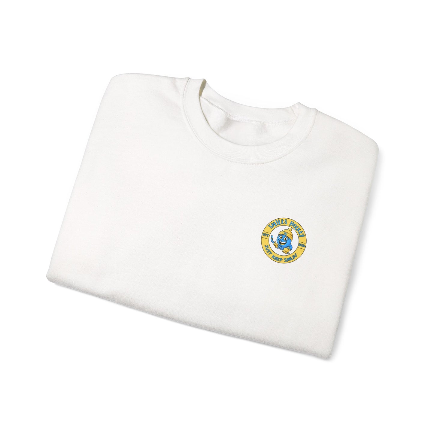 (4) Adult - Smiles Hockey Logo Crewneck