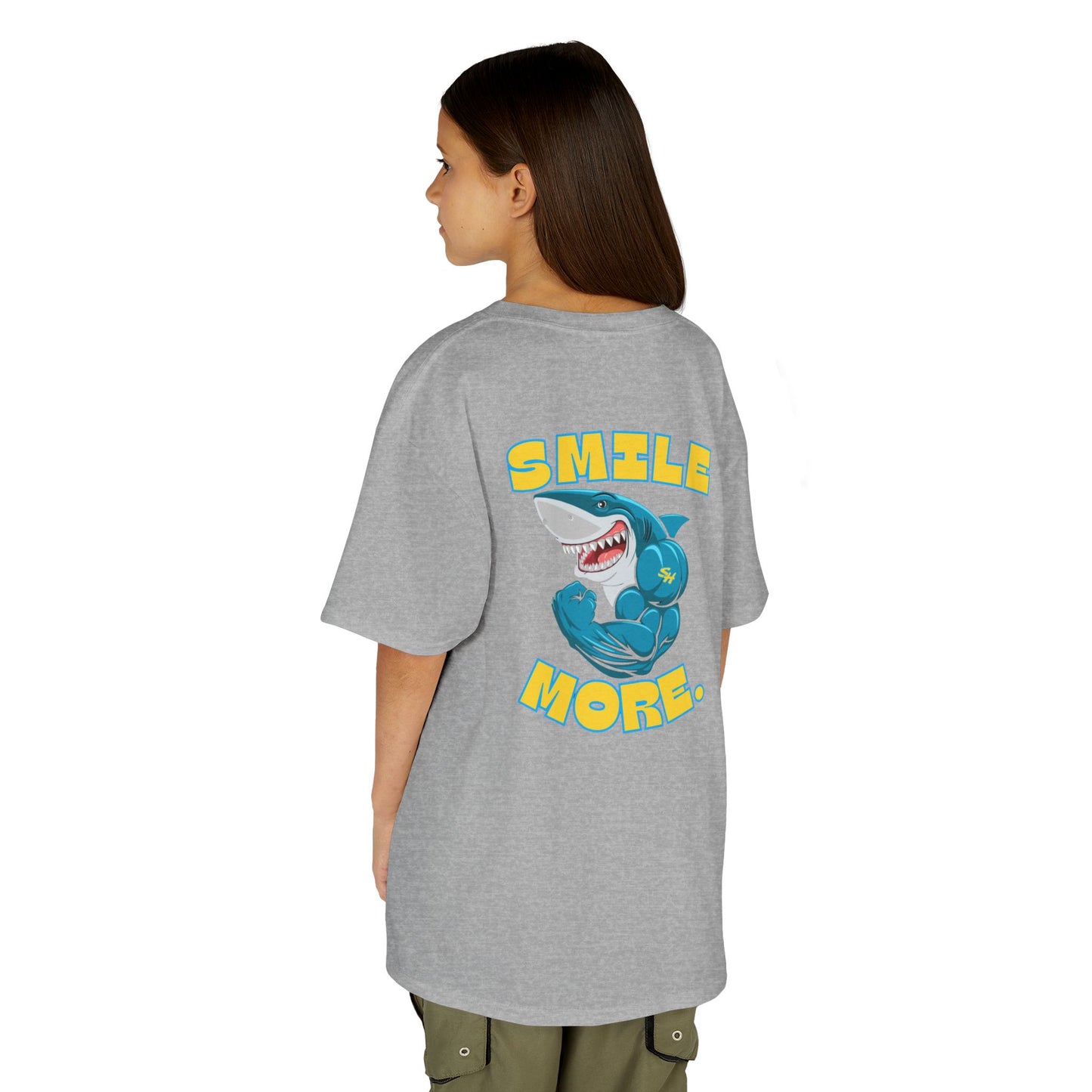 (7) Youth - Smiles Hockey Shark Heavy Cotton™ Tee