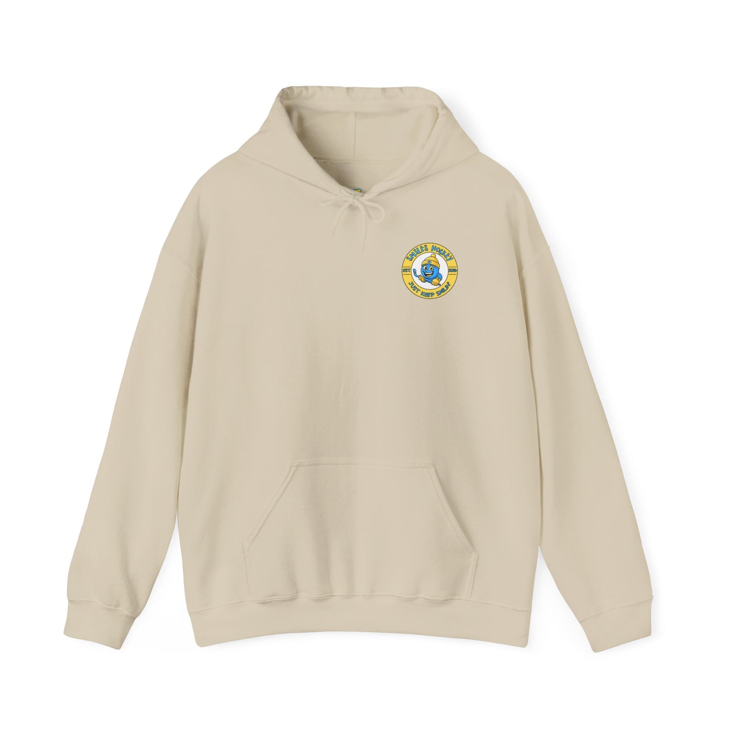 (2) Smiles Hockey Shark Hooded Sweatshirt