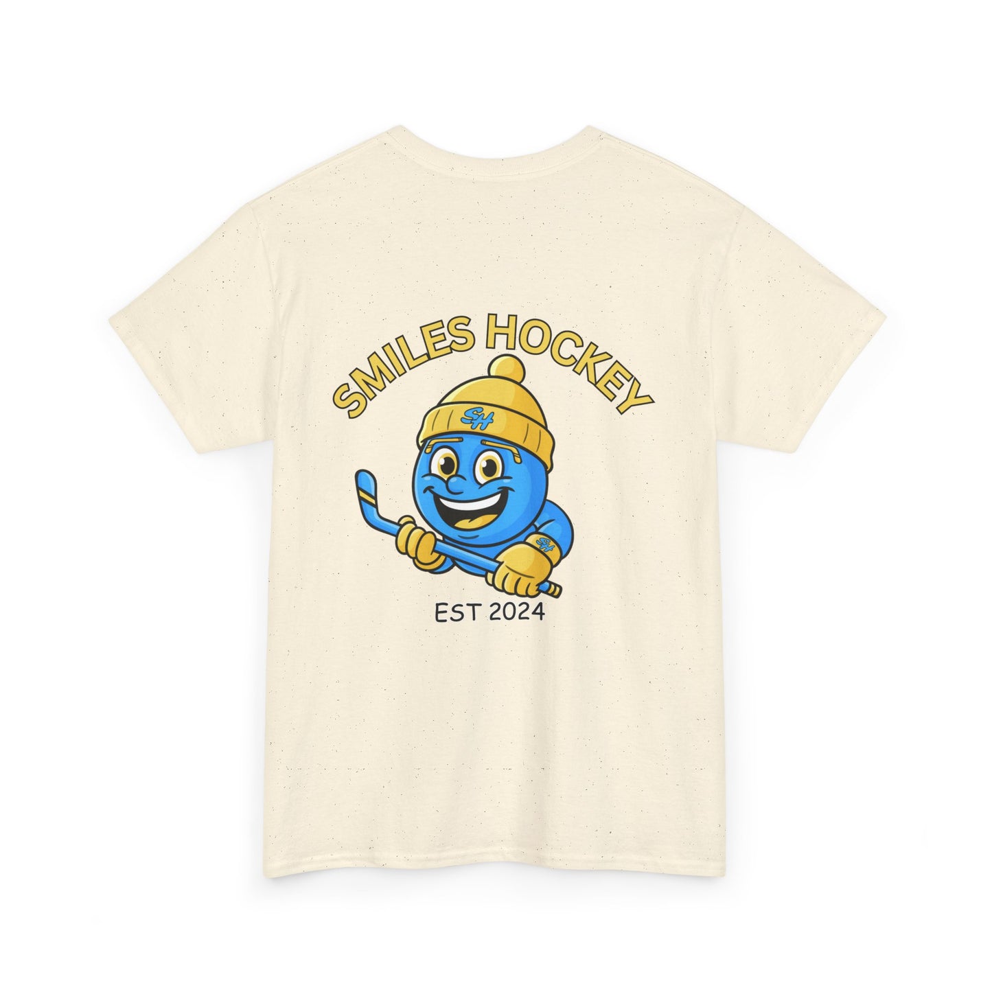 (4) Adult - Smiles Hockey Logo T-Shirt