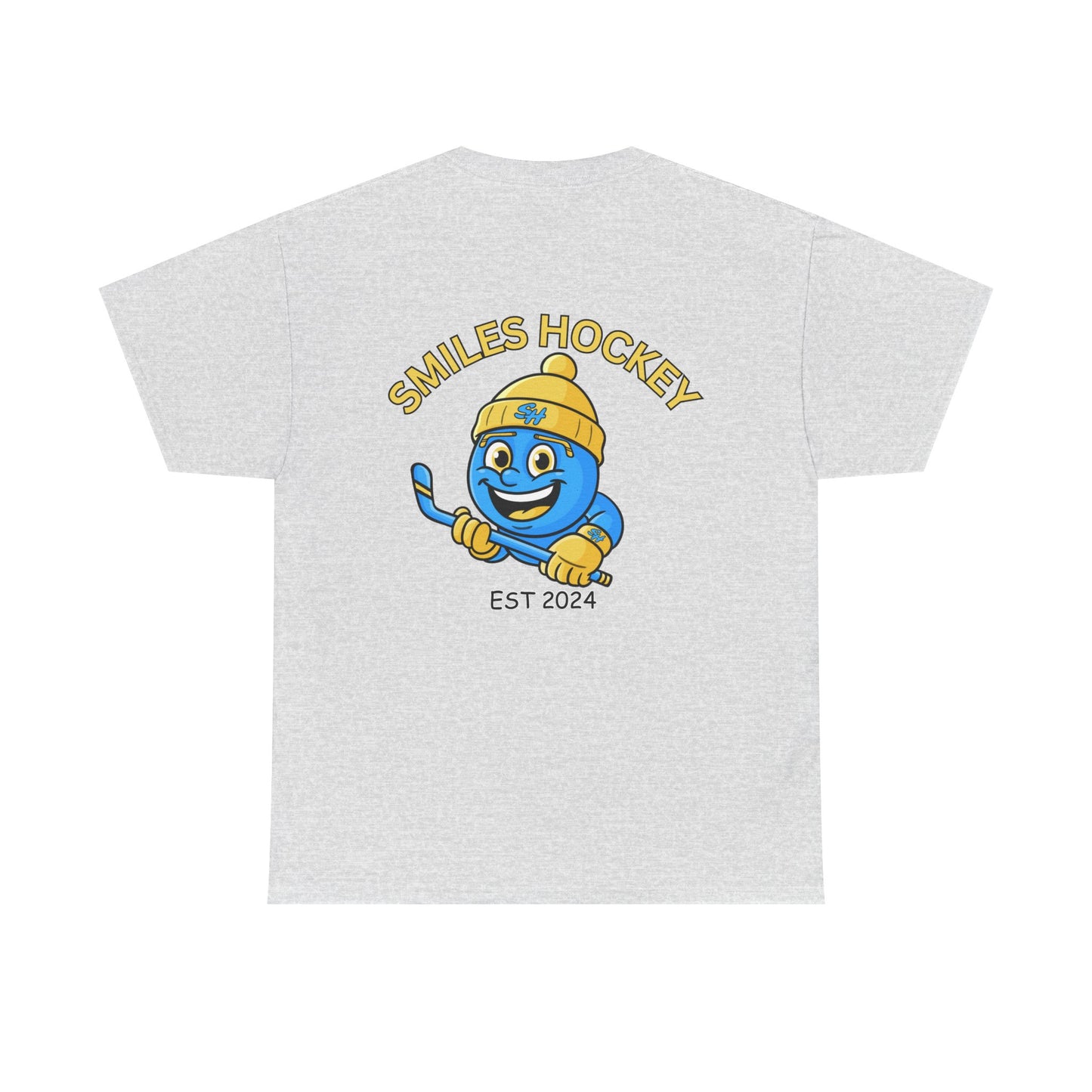 (4) Adult - Smiles Hockey Logo T-Shirt