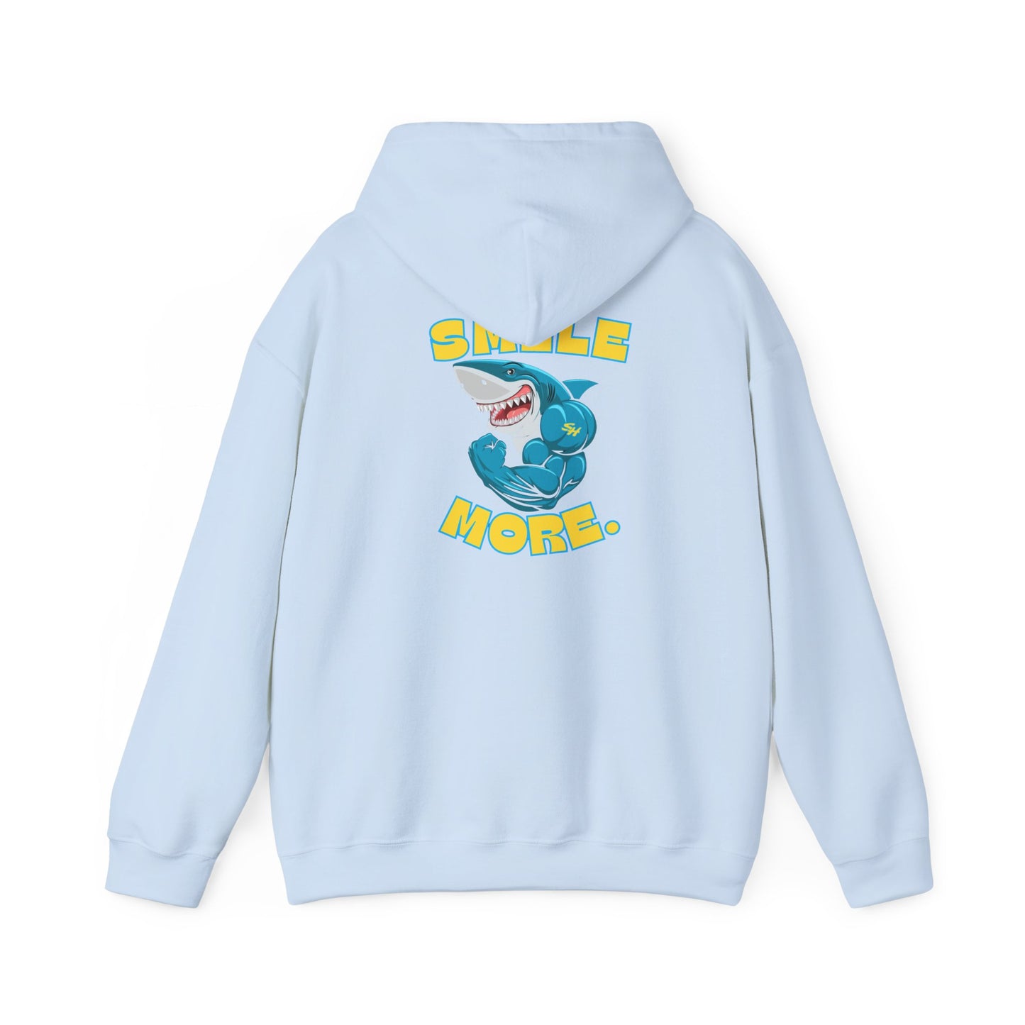 (2) Smiles Hockey Shark Hooded Sweatshirt