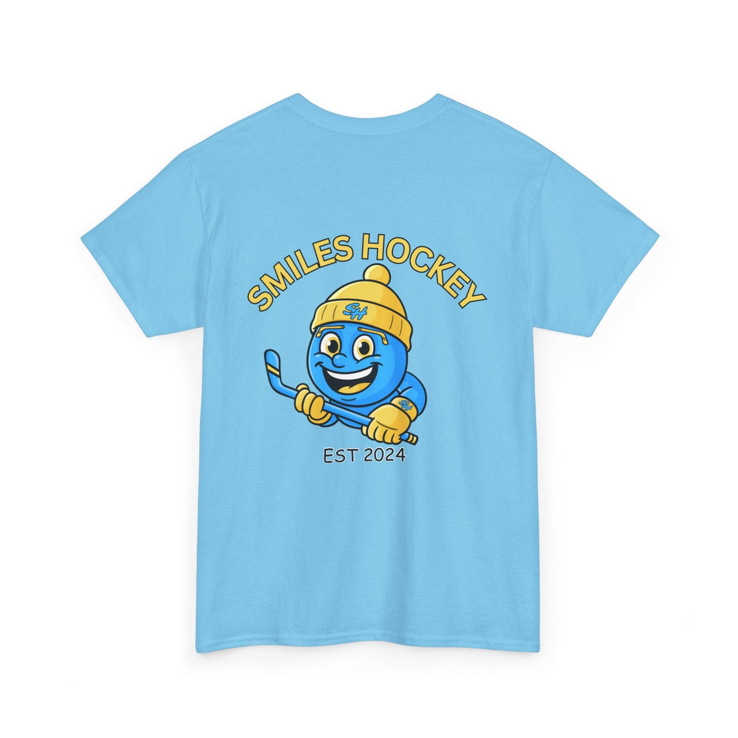 (4) Adult - Smiles Hockey Logo T-Shirt