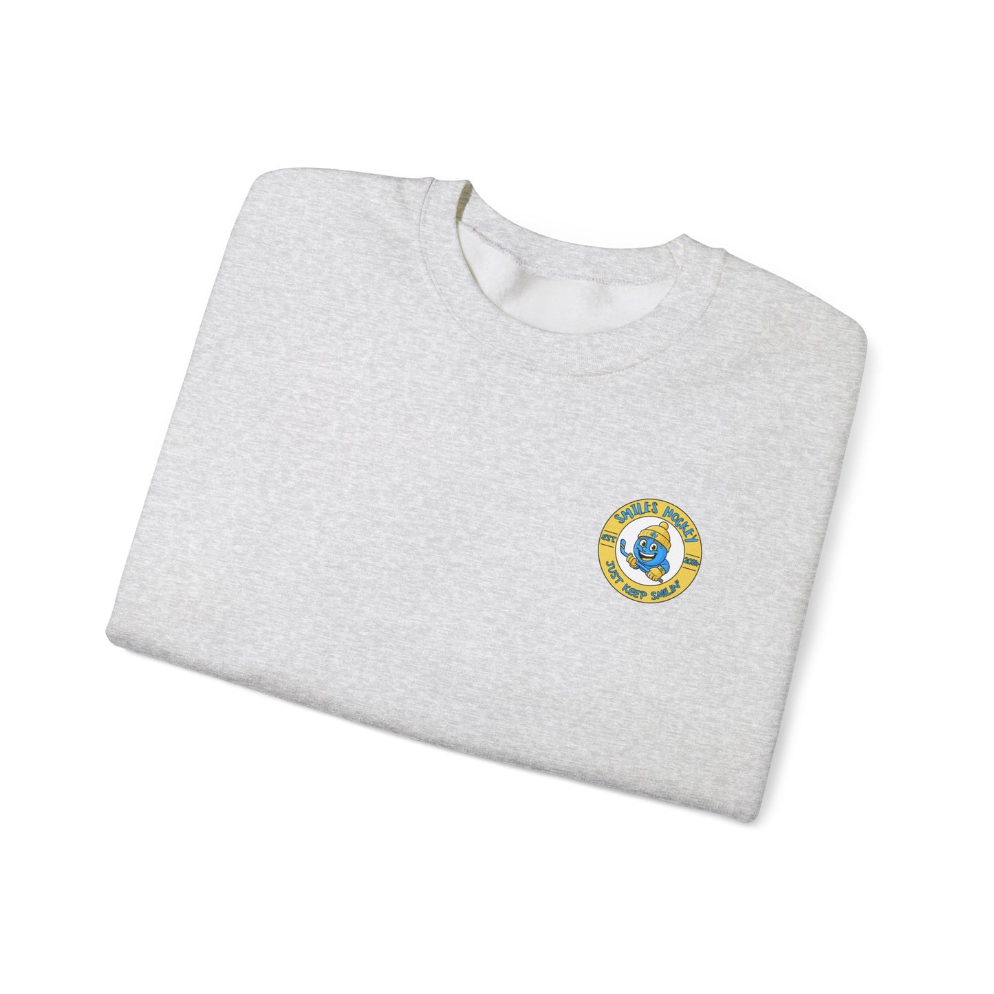 (4) Adult - Smiles Hockey Logo Crewneck