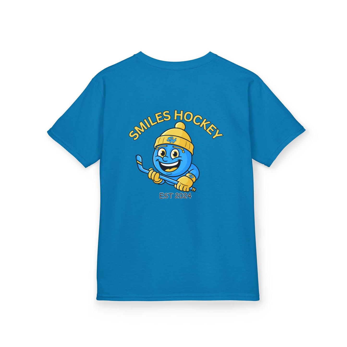 (8) Youth - Smiles Hockey T-Shirt