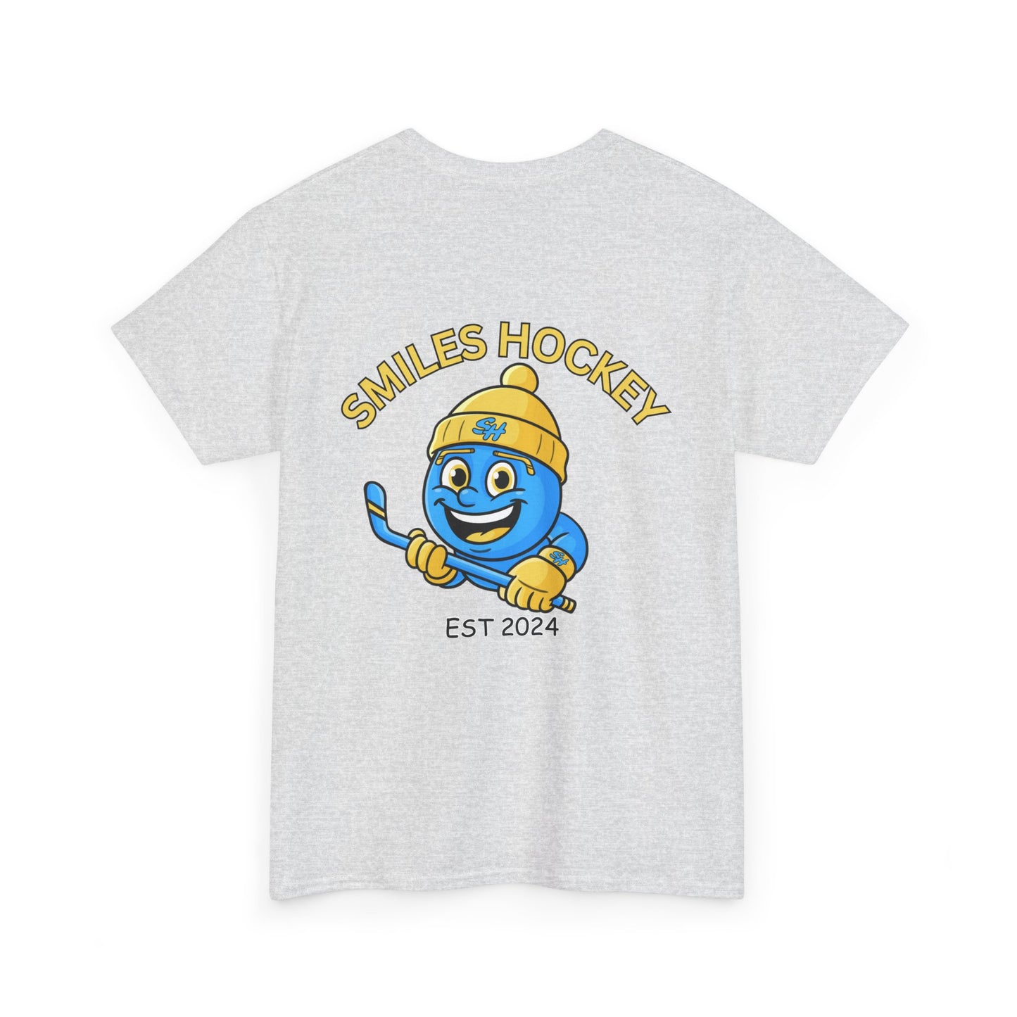 (4) Adult - Smiles Hockey Logo T-Shirt