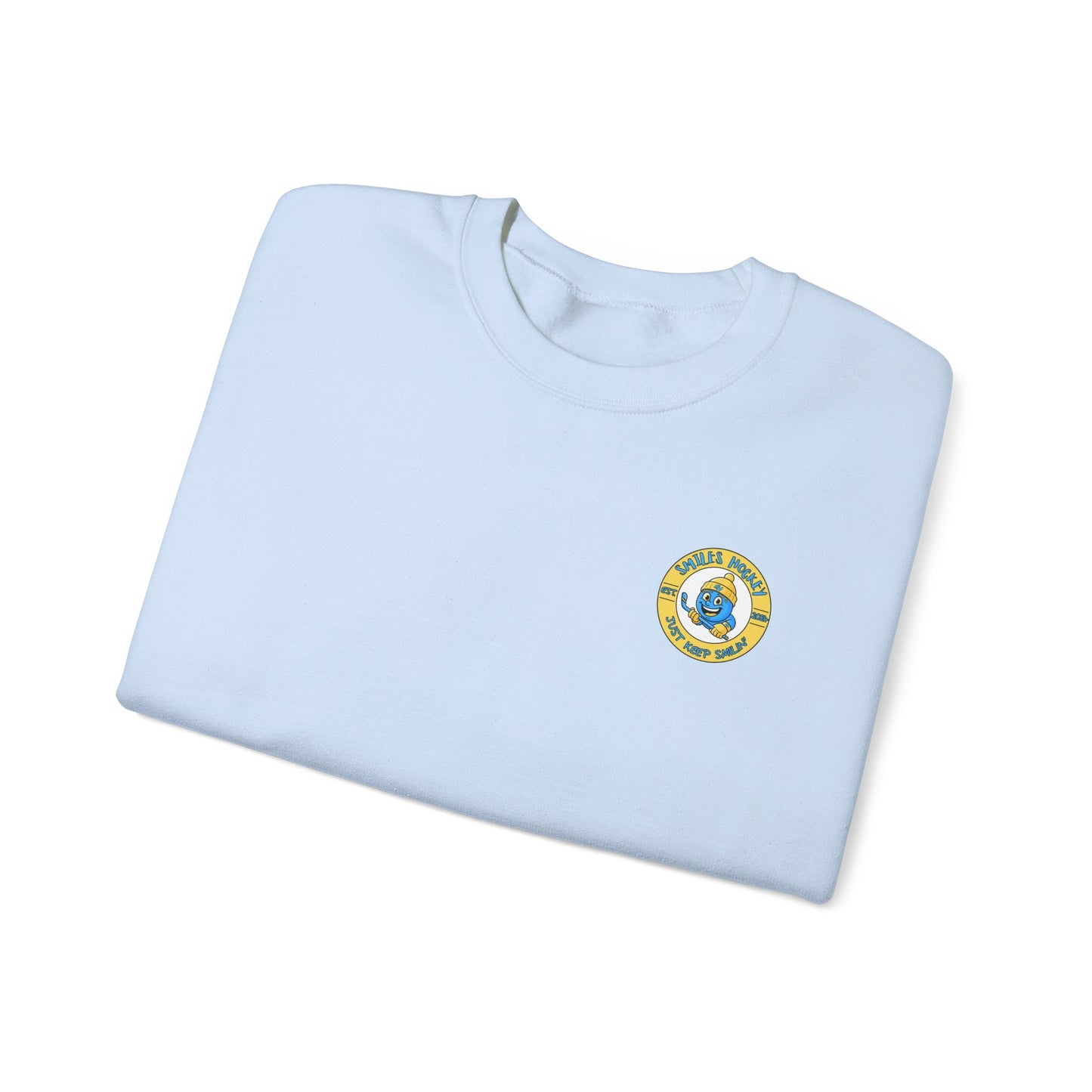 (4) Adult - Smiles Hockey Logo Crewneck