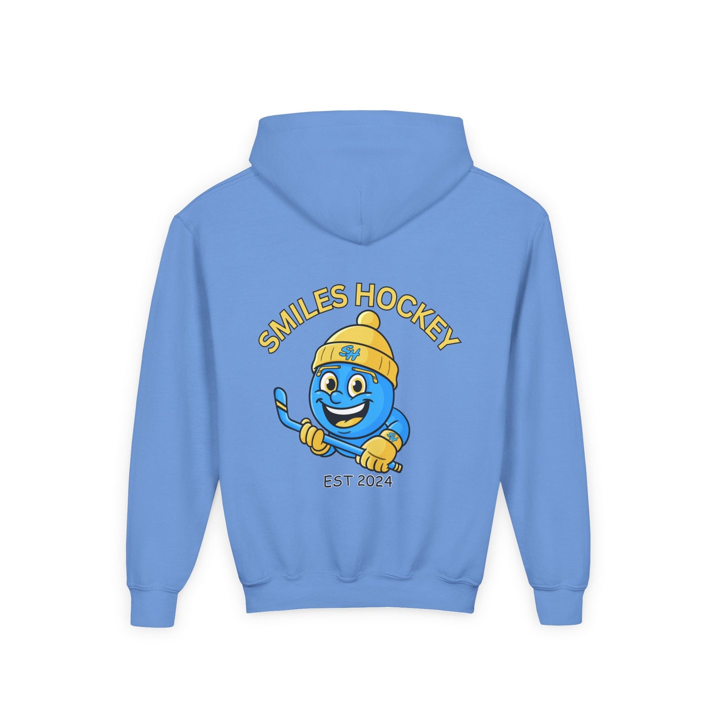 (8) Youth - Smiles Hockey Logo Sweatshirt