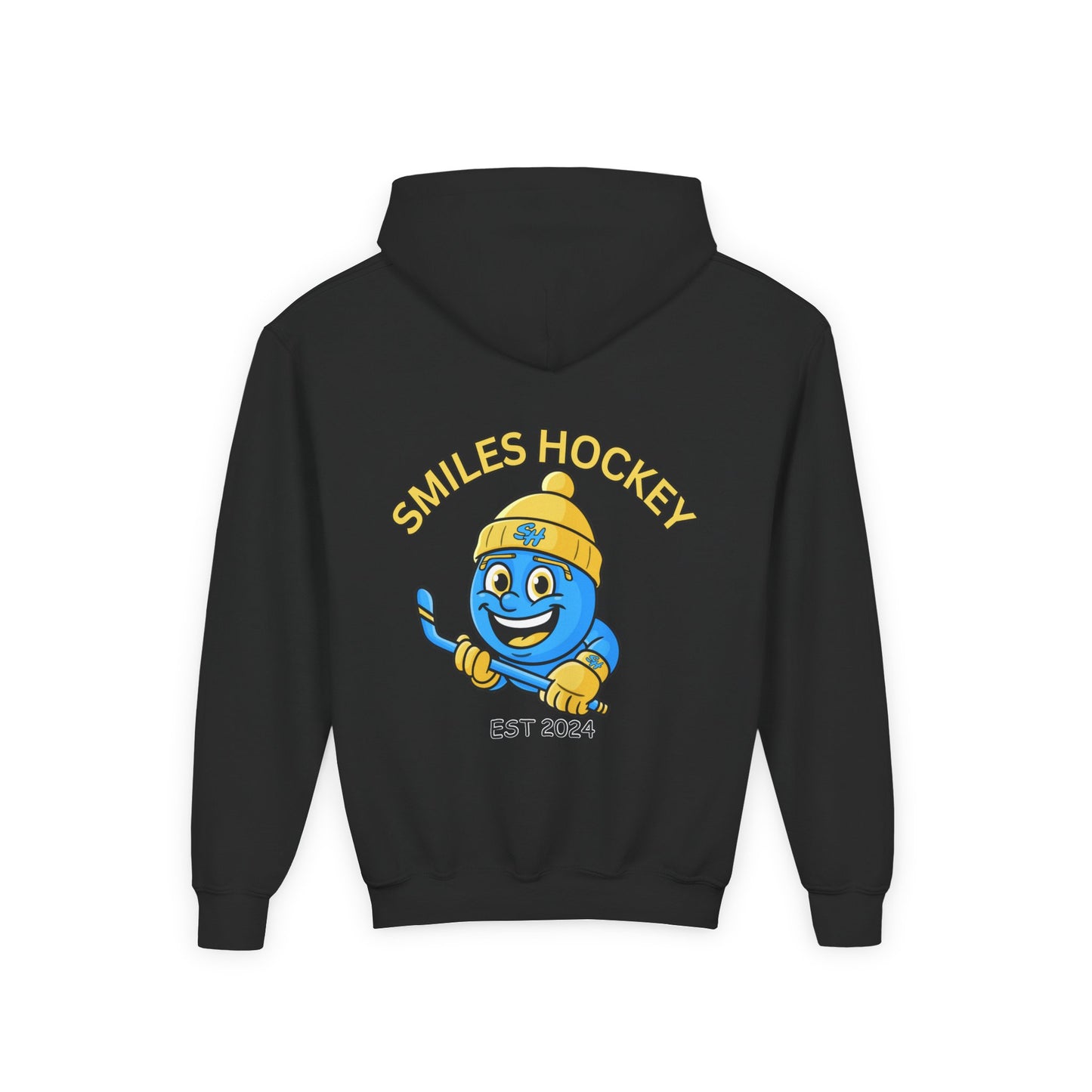 (8) Youth - Smiles Hockey Logo Sweatshirt