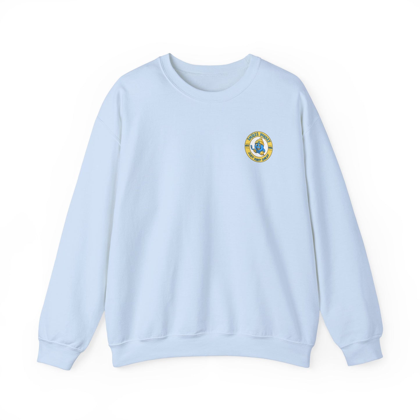 (4) Adult - Smiles Hockey Logo Crewneck