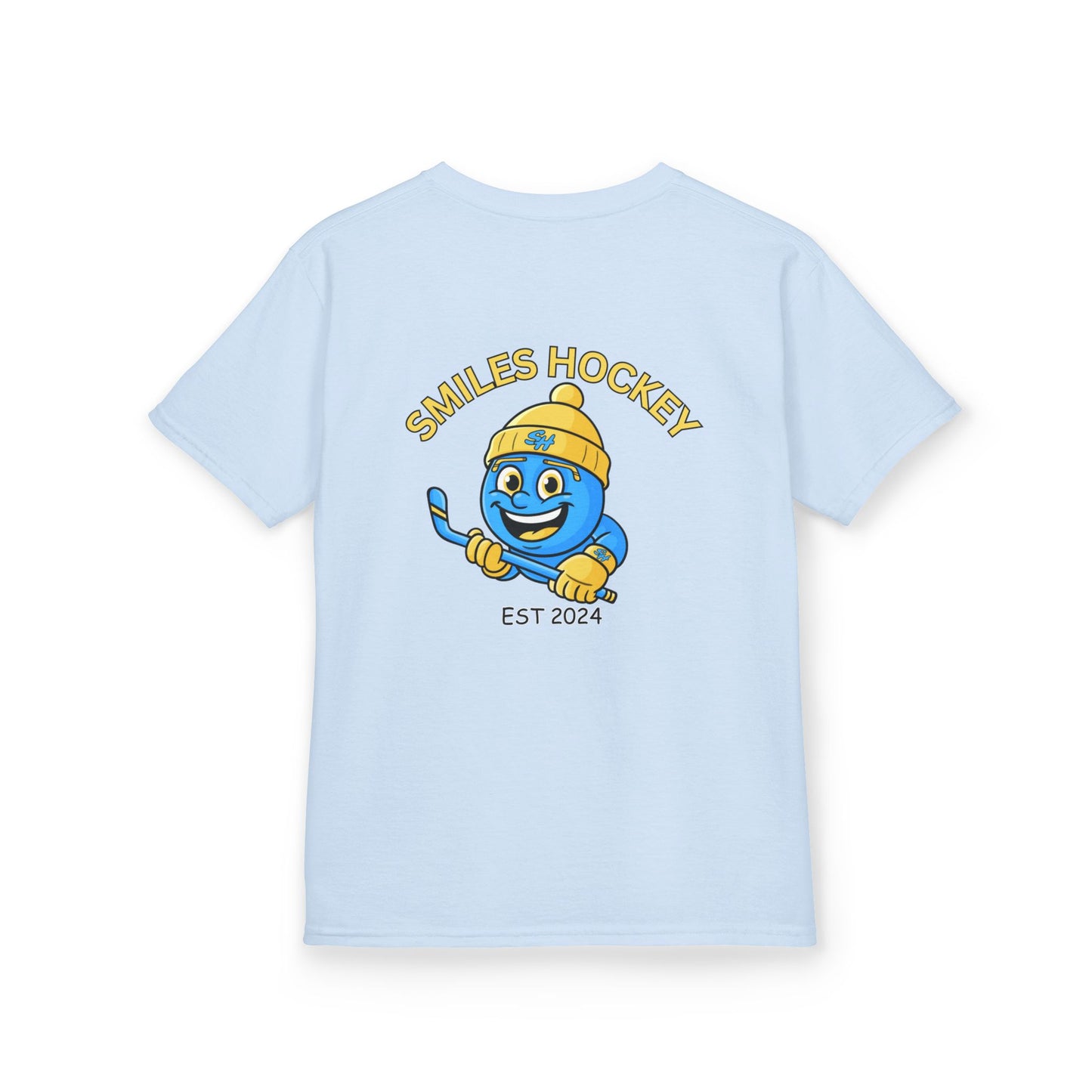 (8) Youth - Smiles Hockey T-Shirt