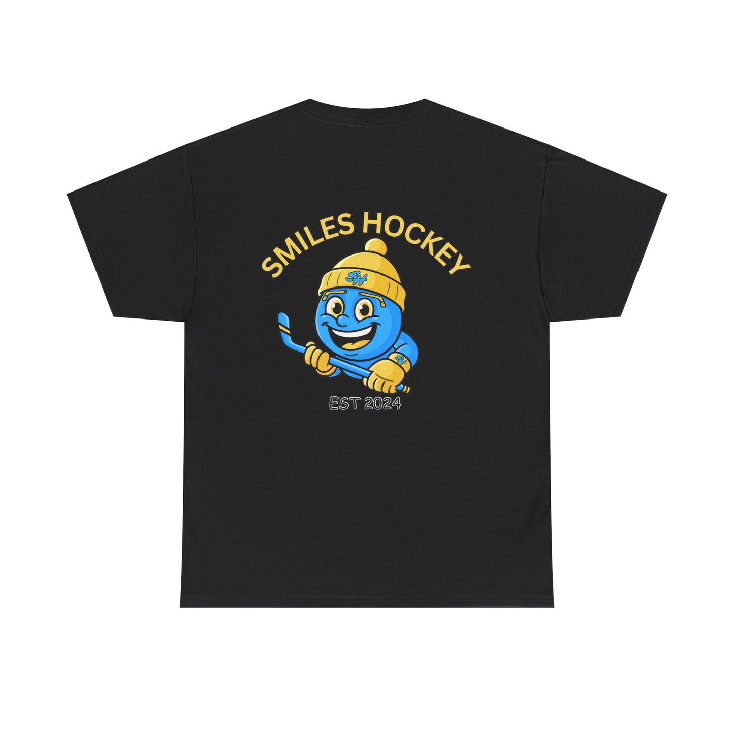 (4) Adult - Smiles Hockey Logo T-Shirt