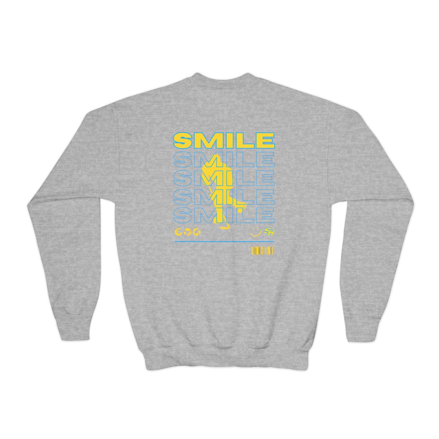 (6) Youth - Smiles Hockey Streetwear Crewneck Sweatshirt