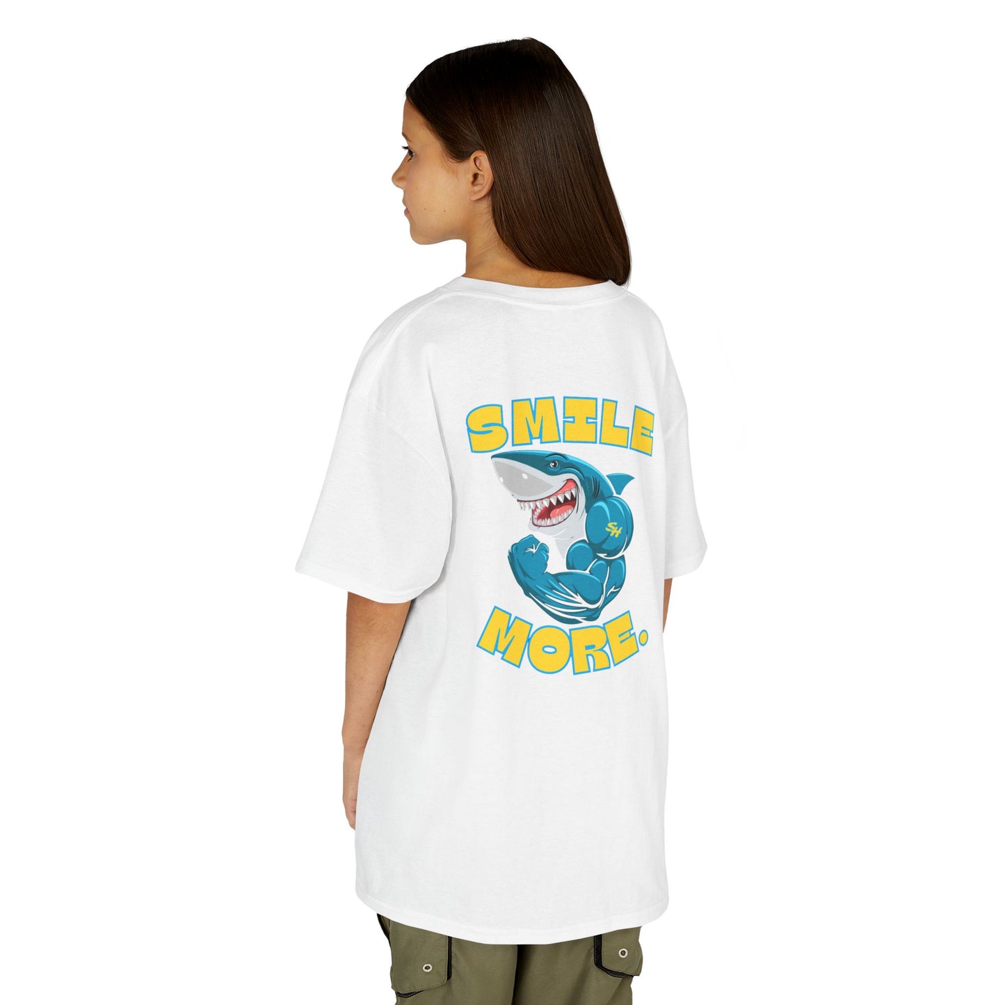 (7) Youth - Smiles Hockey Shark Heavy Cotton™ Tee