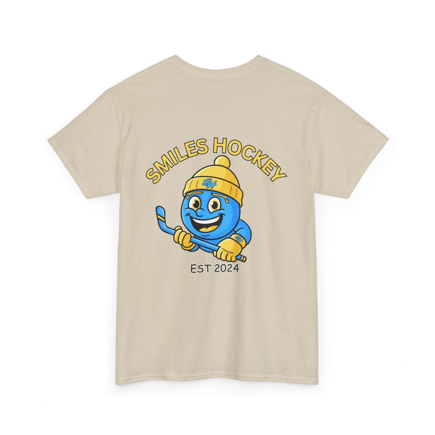 (4) Adult - Smiles Hockey Logo T-Shirt