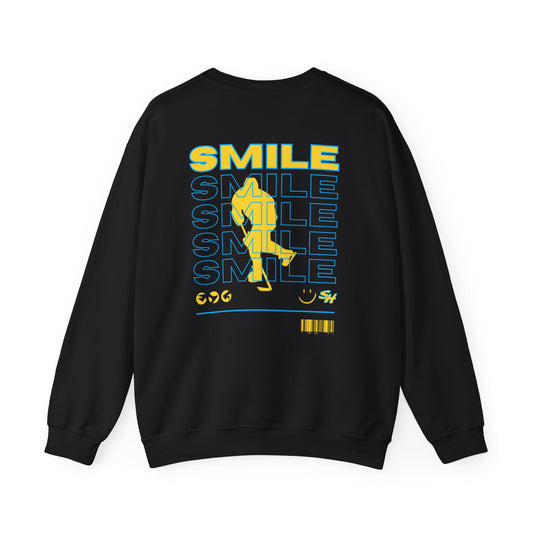 (3) Adult - Smiles Hockey Streetwear Crewneck Sweatshirt