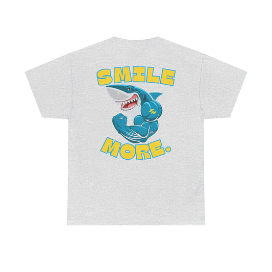 (2) Adult - Smiles Hockey Shark Tee Shirt