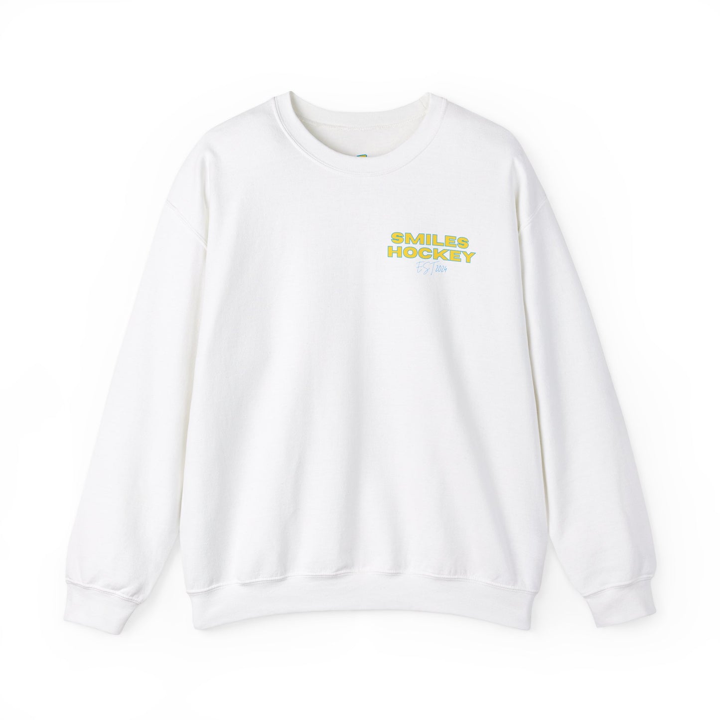 (3) Adult - Smiles Hockey Streetwear Crewneck Sweatshirt