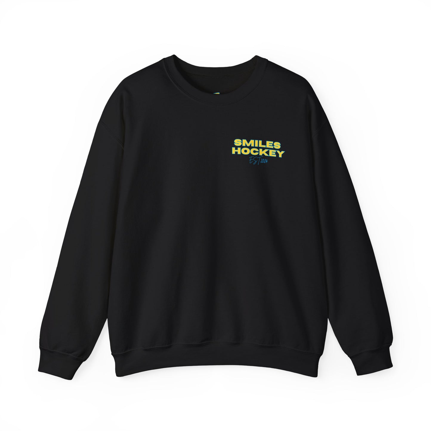 (3) Adult - Smiles Hockey Streetwear Crewneck Sweatshirt