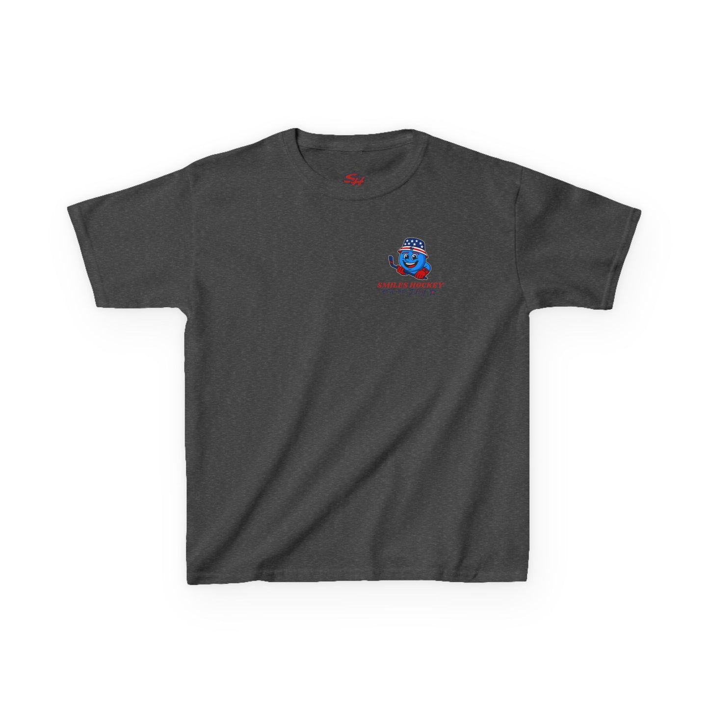 (Youth) - Smiles Hockey - 4th of July “Land of the Free” T-Shirt