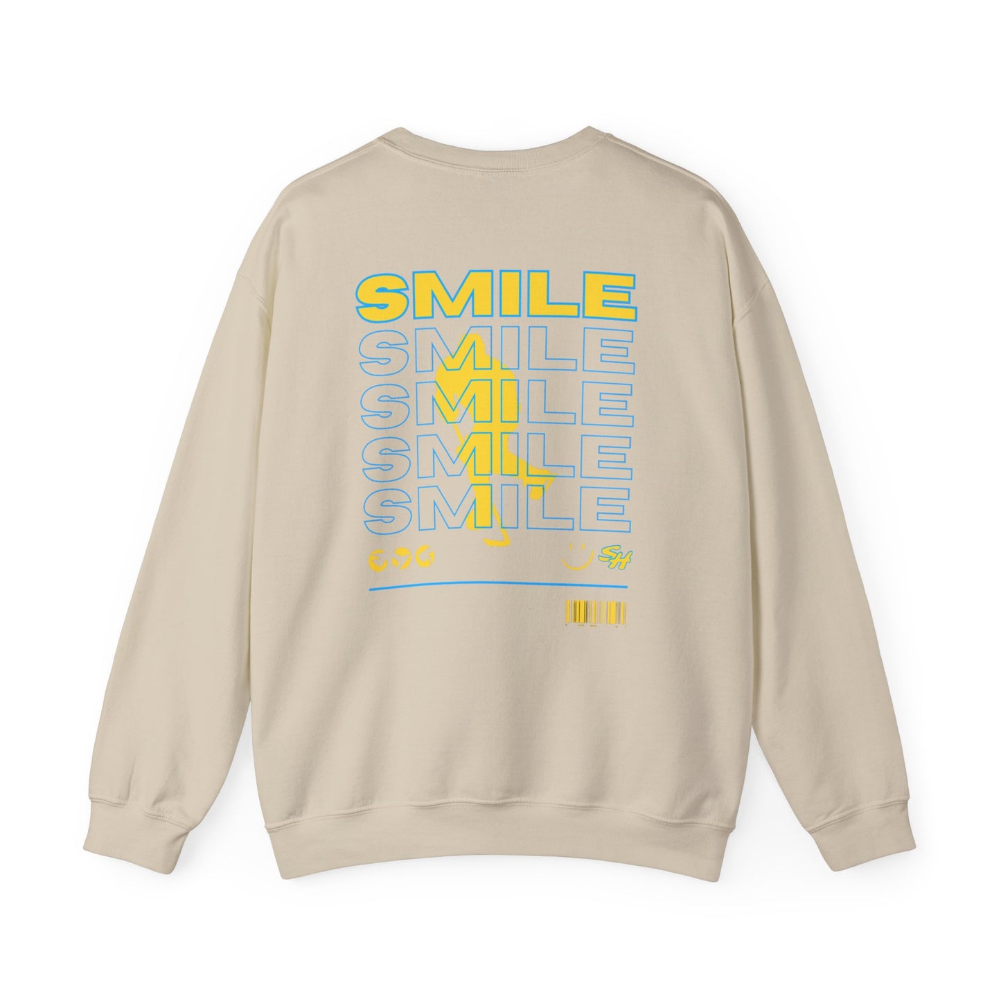 (3) Adult - Smiles Hockey Streetwear Crewneck Sweatshirt