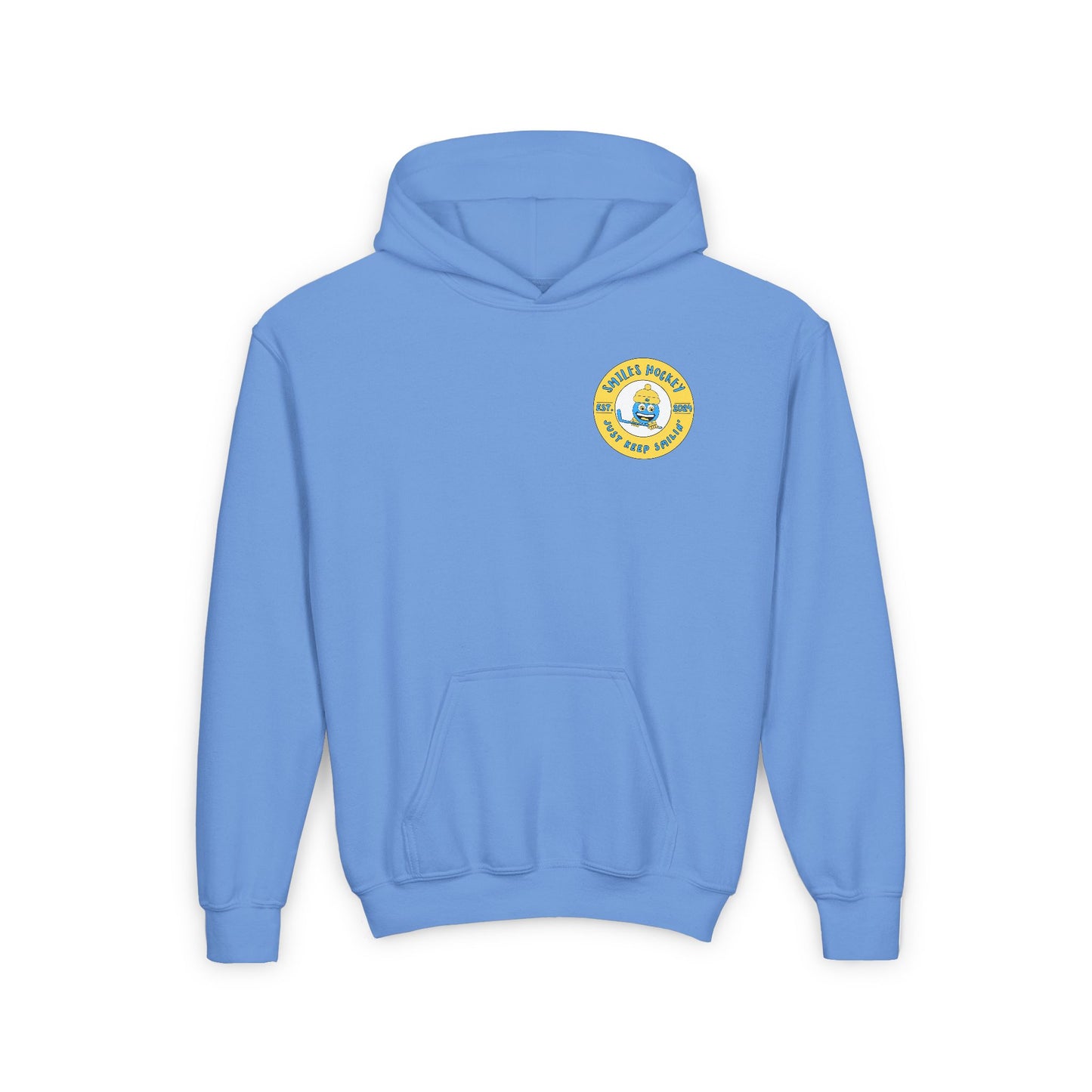 (5) Youth - Smiles Hockey Big Shark Heavy Blend Hooded Sweatshirt